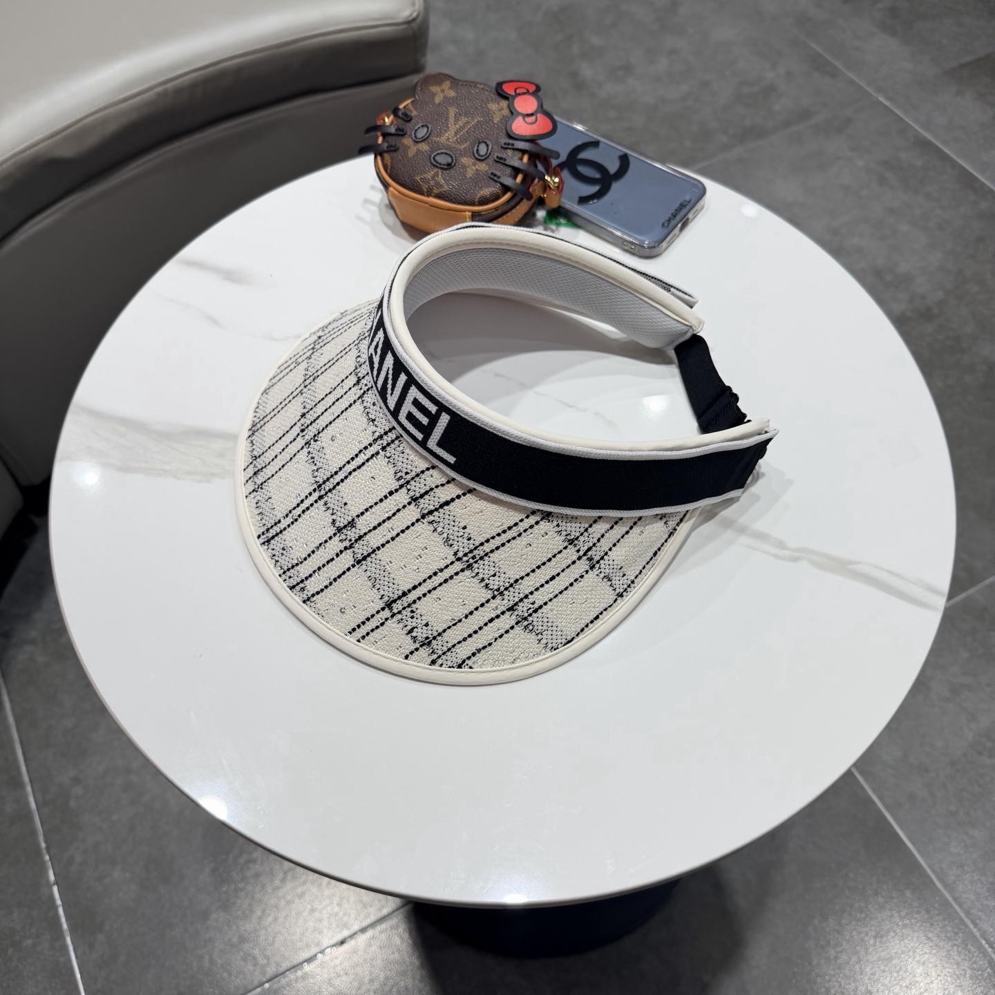 【CHA NEL香奈儿】2026新款独家款小香遮阳帽空顶帽，🔆遮阳百搭～休闲出街神器 巨防嗮！太爱了💕