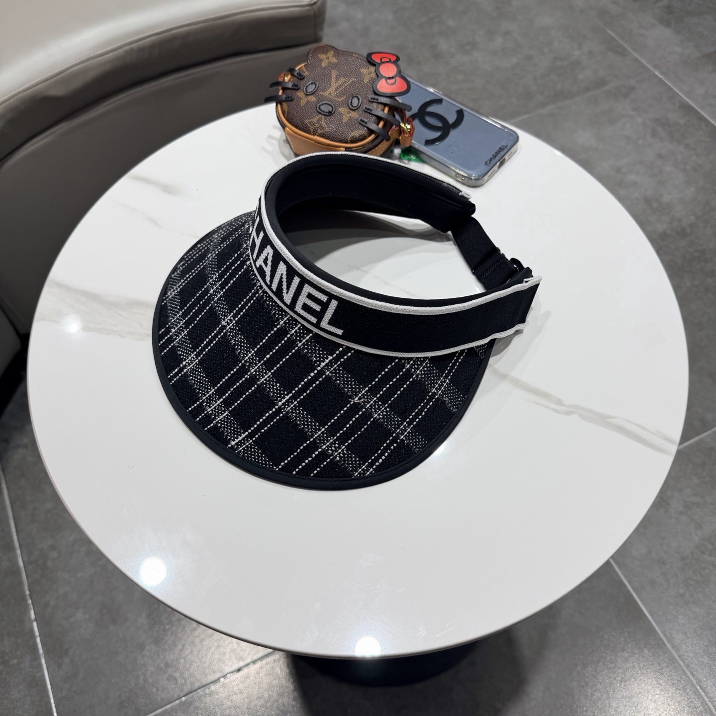 【CHA NEL香奈儿】2026新款独家款小香遮阳帽空顶帽，🔆遮阳百搭～休闲出街神器 巨防嗮！太爱了💕