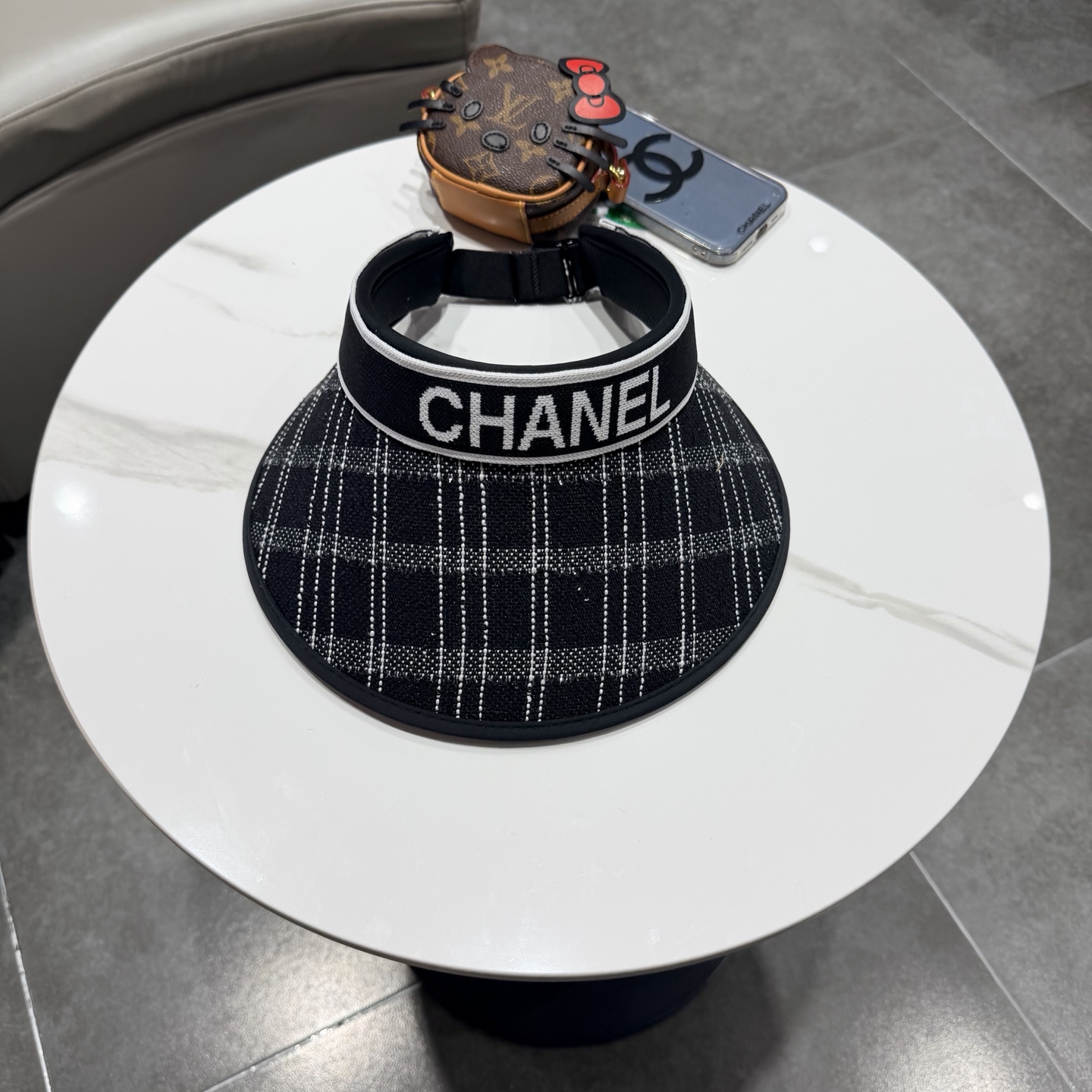 【CHA NEL香奈儿】2026新款独家款小香遮阳帽空顶帽，🔆遮阳百搭～休闲出街神器 巨防嗮！太爱了💕