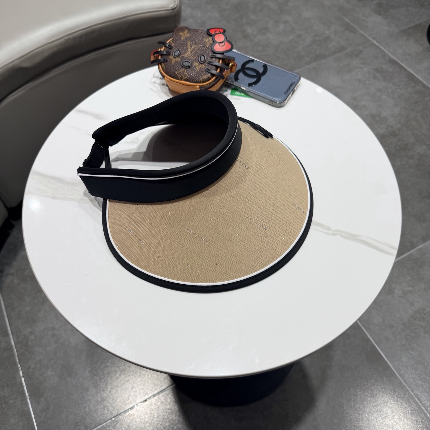 chanel香奈儿空顶遮阳帽