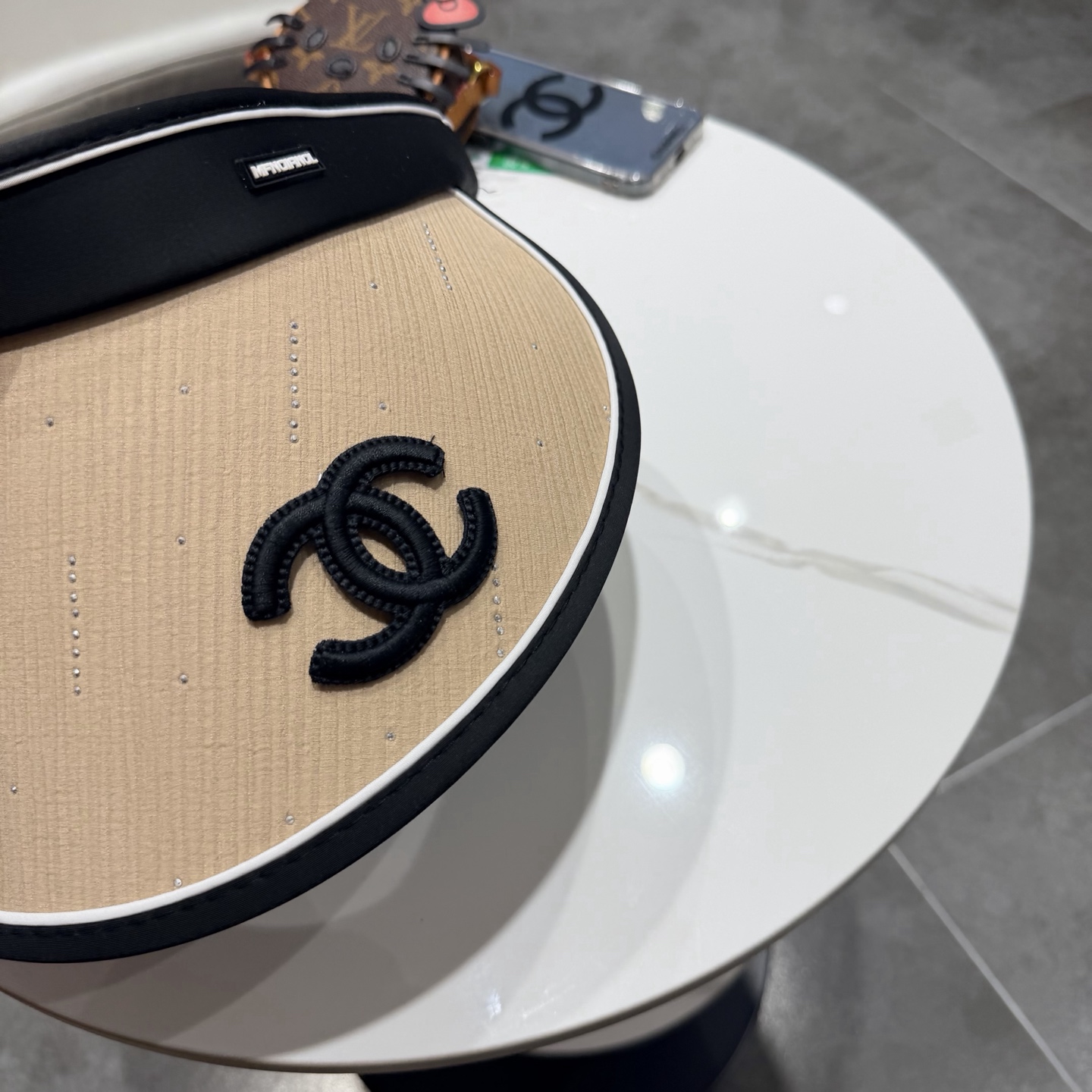 chanel香奈儿空顶遮阳帽