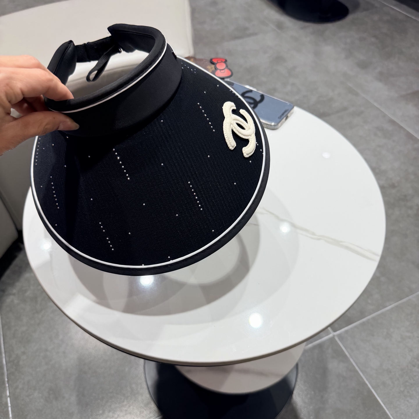 chanel香奈儿空顶遮阳帽