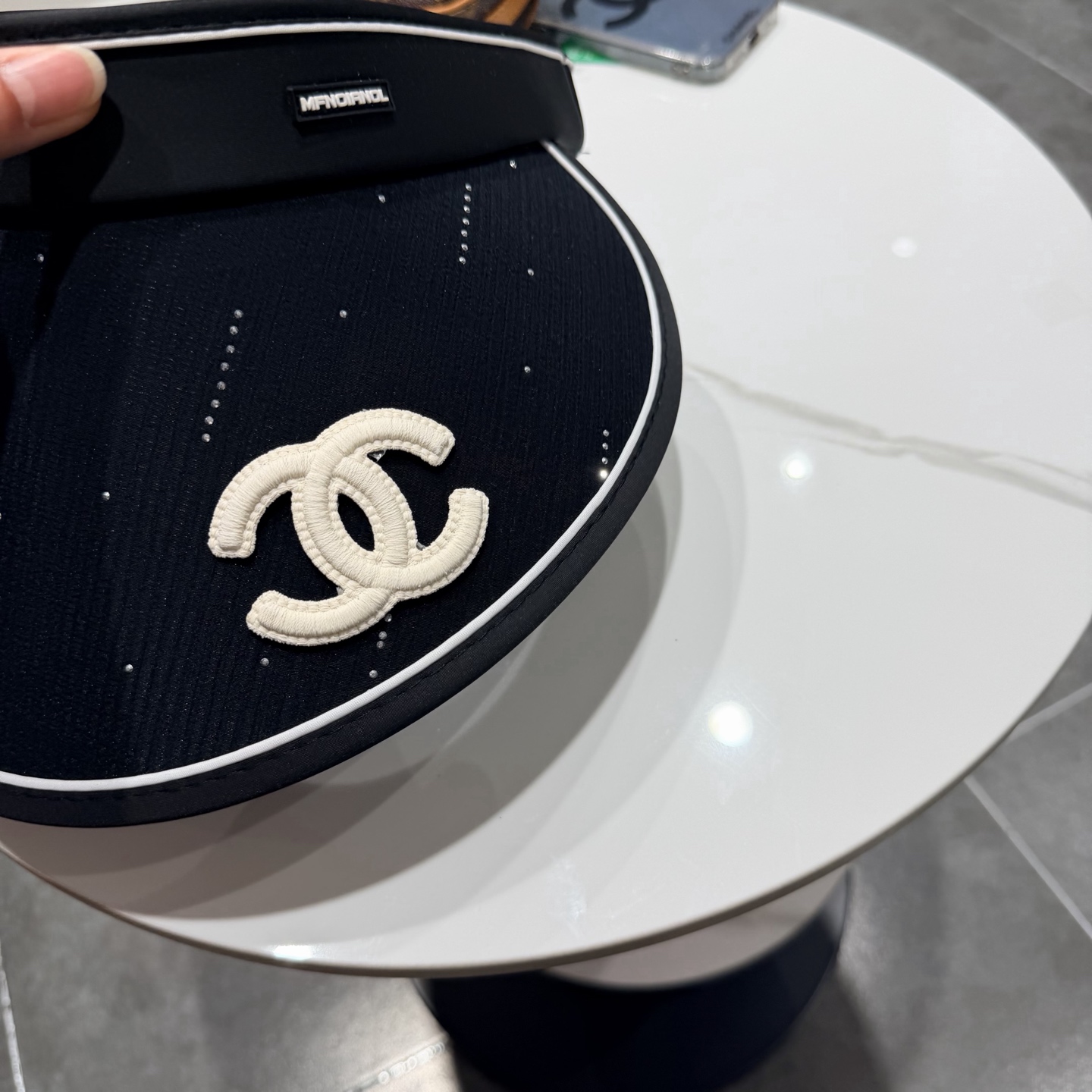 chanel香奈儿空顶遮阳帽