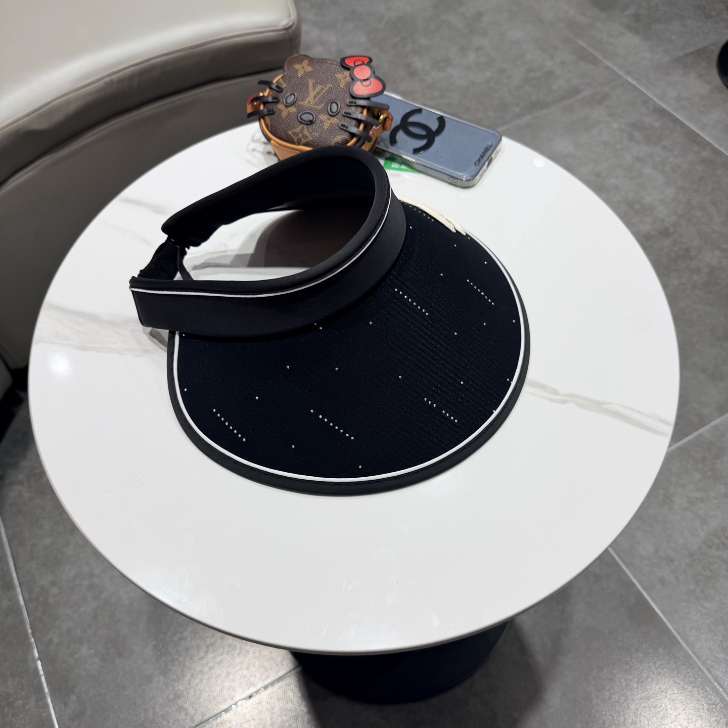 chanel香奈儿空顶遮阳帽