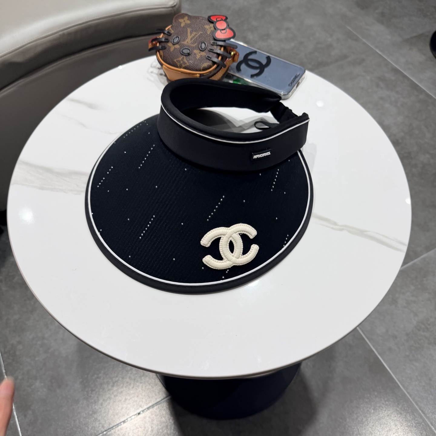 chanel香奈儿空顶遮阳帽