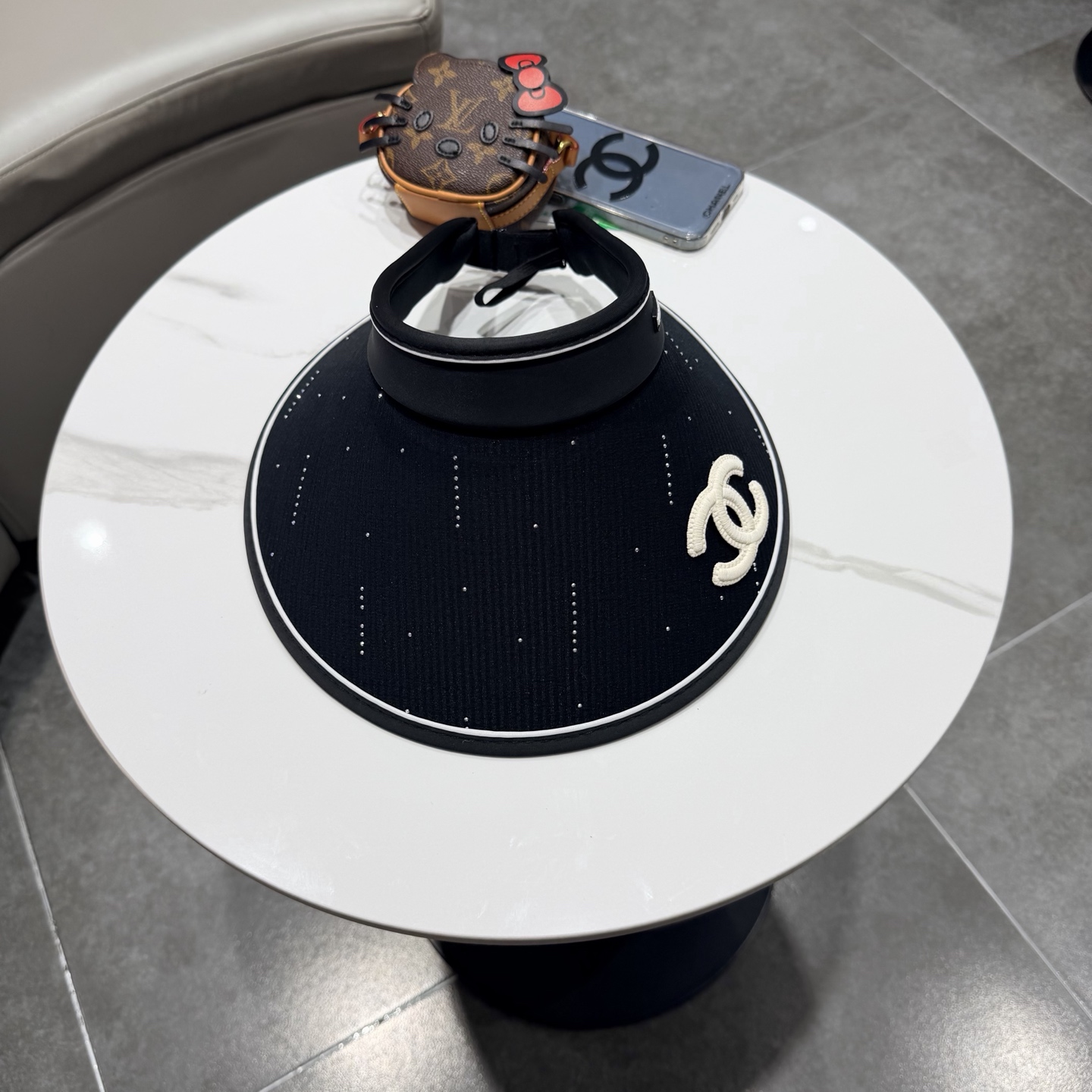 chanel香奈儿空顶遮阳帽