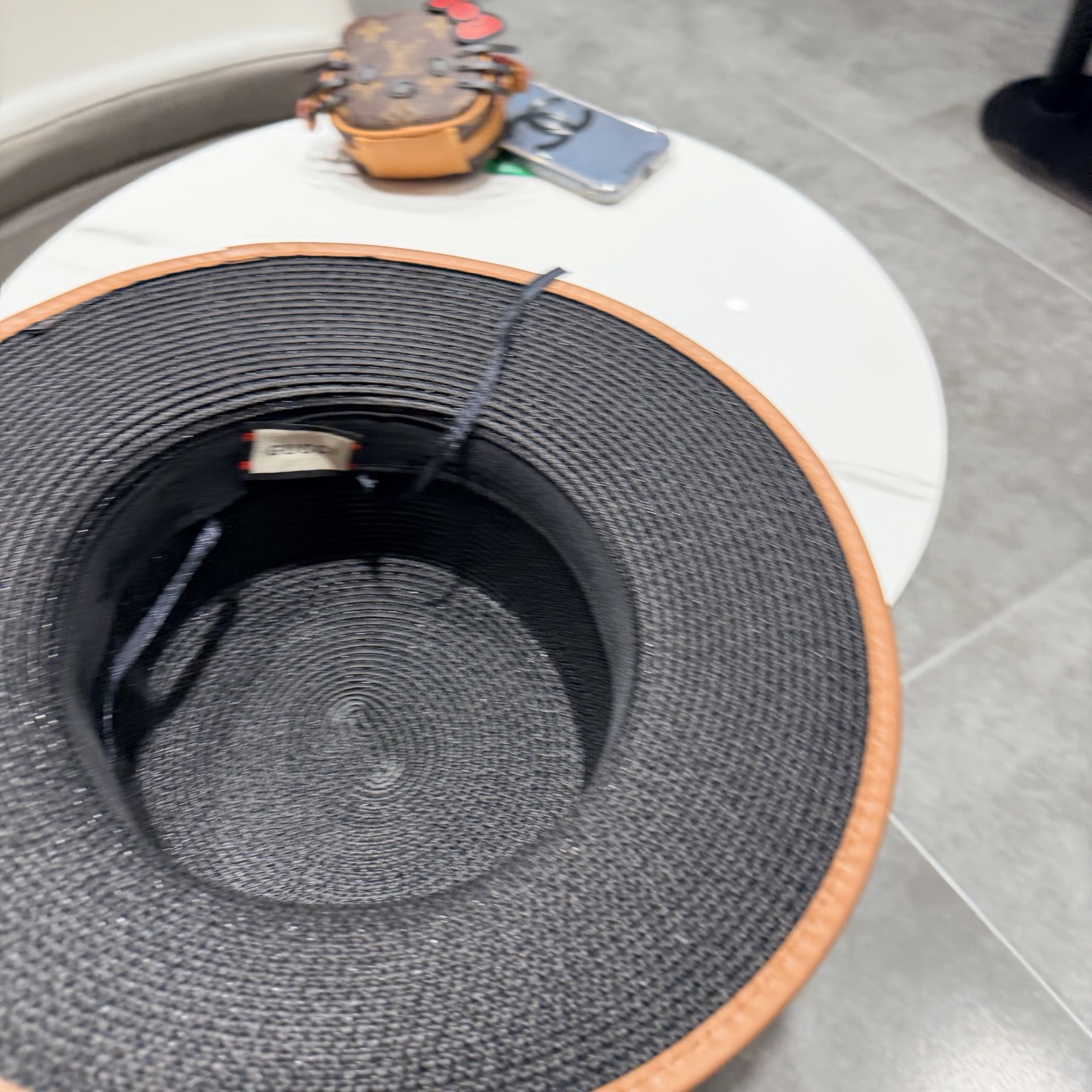 Gucci古奇新款平顶草帽，帽型超赞