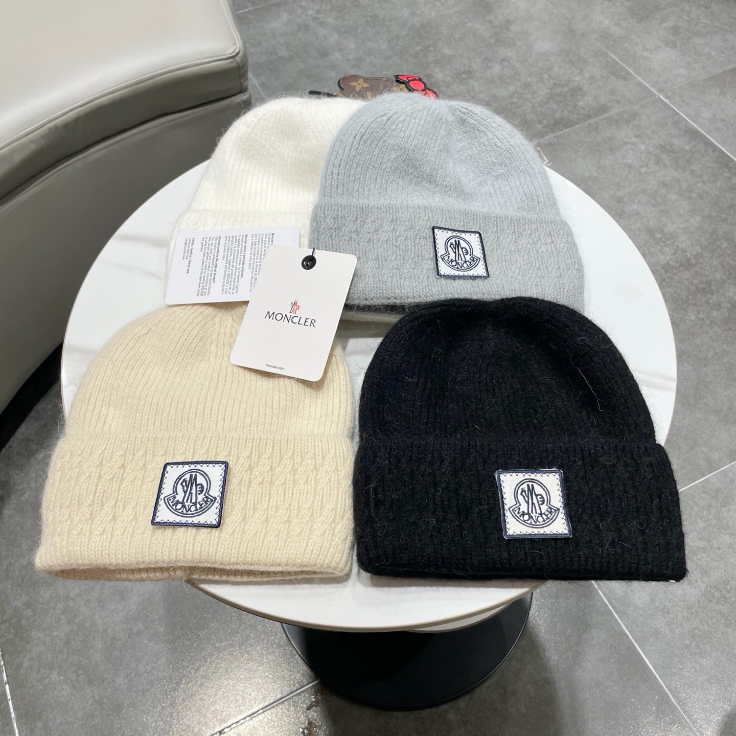 蒙口秋冬新款毛线帽，针织帽简单百搭款