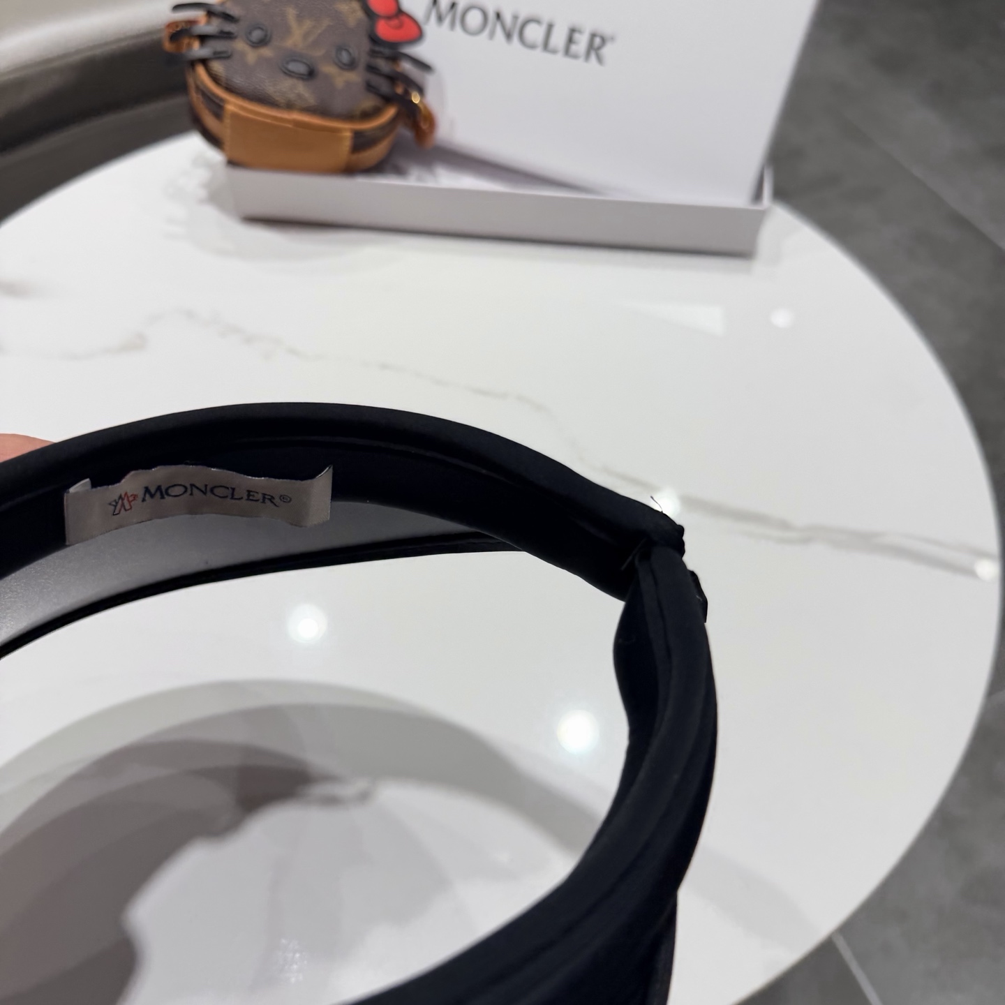 【MONCLER蒙口】空顶草帽女夏季防紫外线遮阳帽出游太阳帽百搭草编防晒帽子
