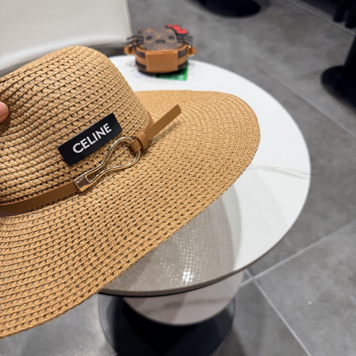 Celine赛琳新款草帽，头围57cm