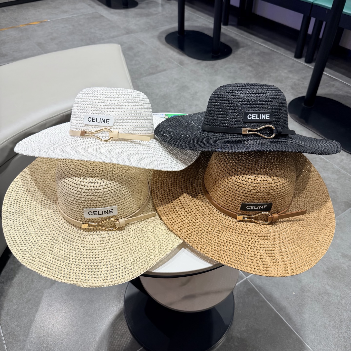 Celine赛琳新款草帽，头围57cm