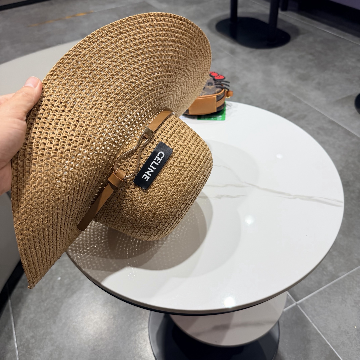 Celine赛琳新款草帽，头围57cm