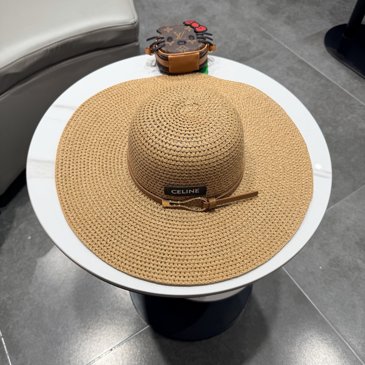 Celine赛琳新款草帽，头围57cm