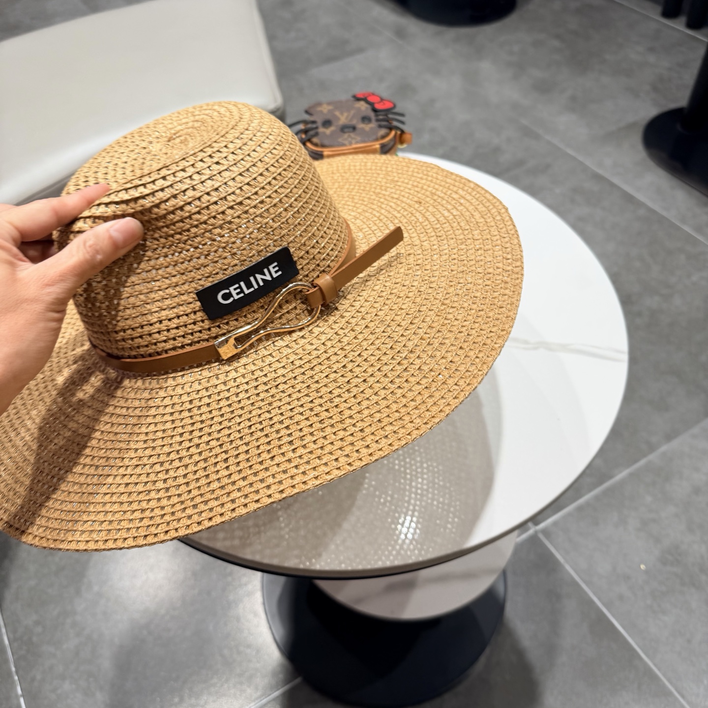 Celine赛琳新款草帽，头围57cm