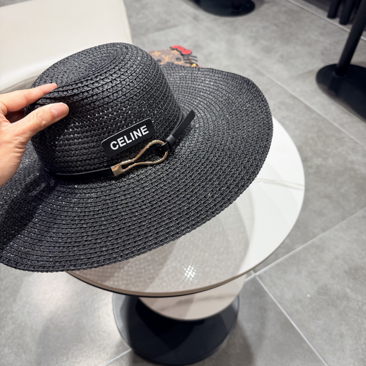 Celine赛琳新款草帽，头围57cm