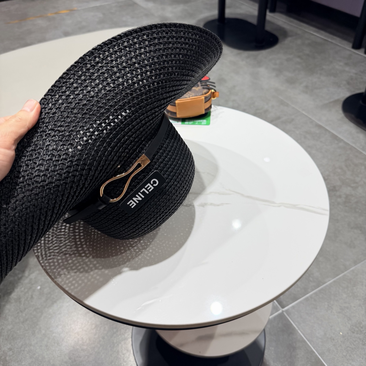Celine赛琳新款草帽，头围57cm