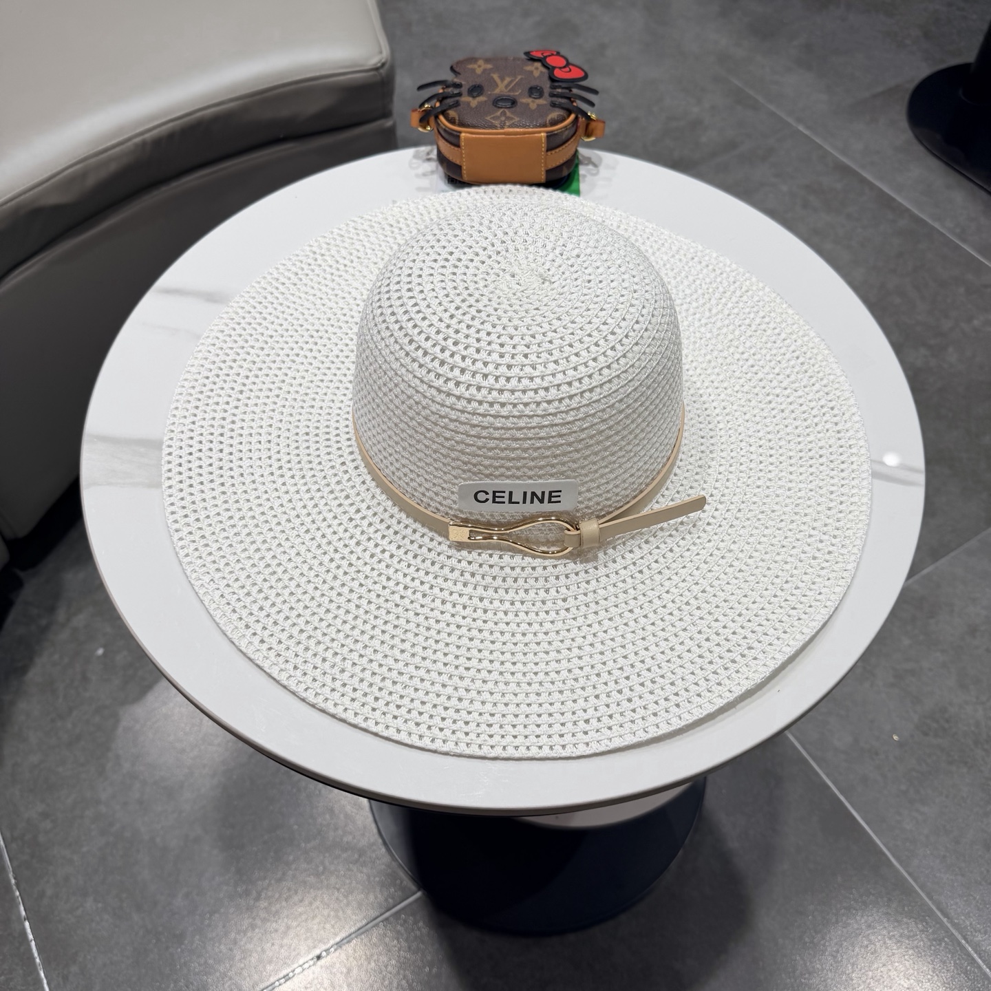 Celine赛琳新款草帽，头围57cm