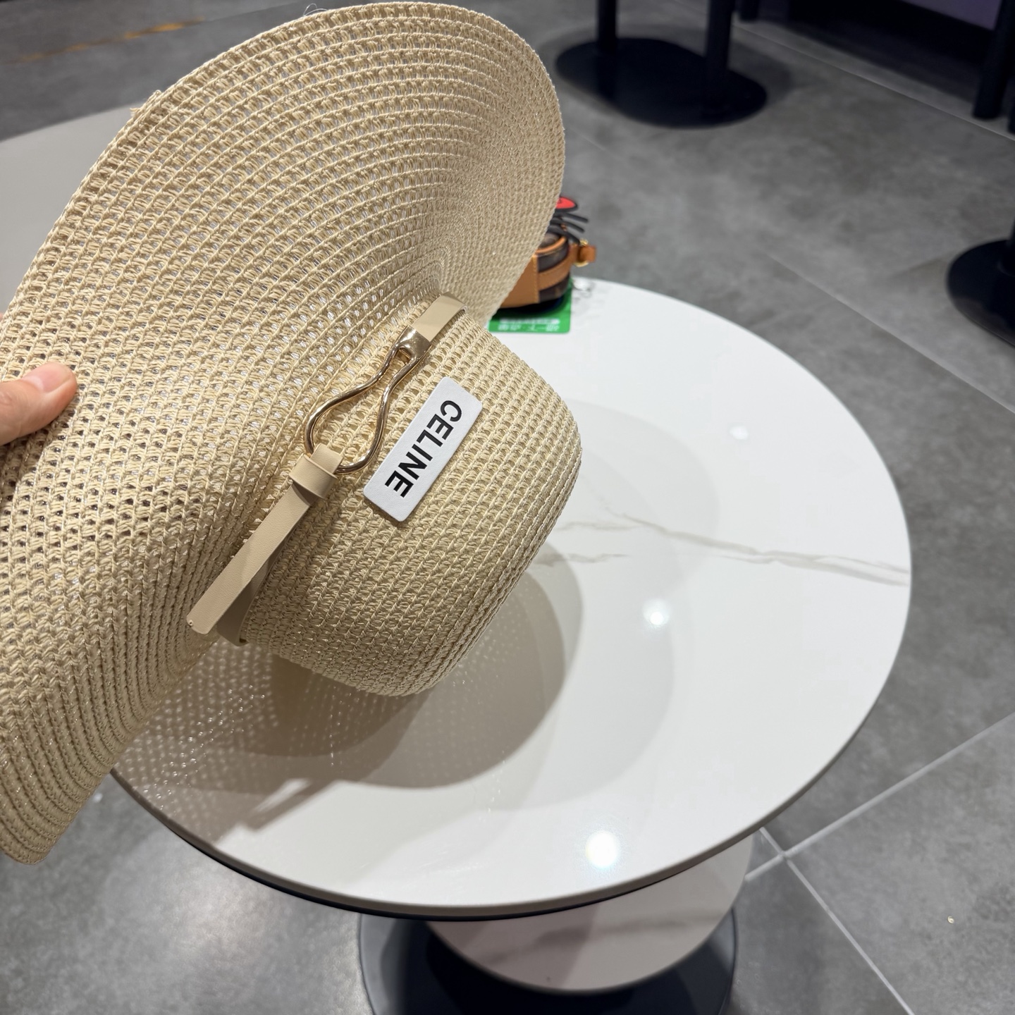 Celine赛琳新款草帽，头围57cm