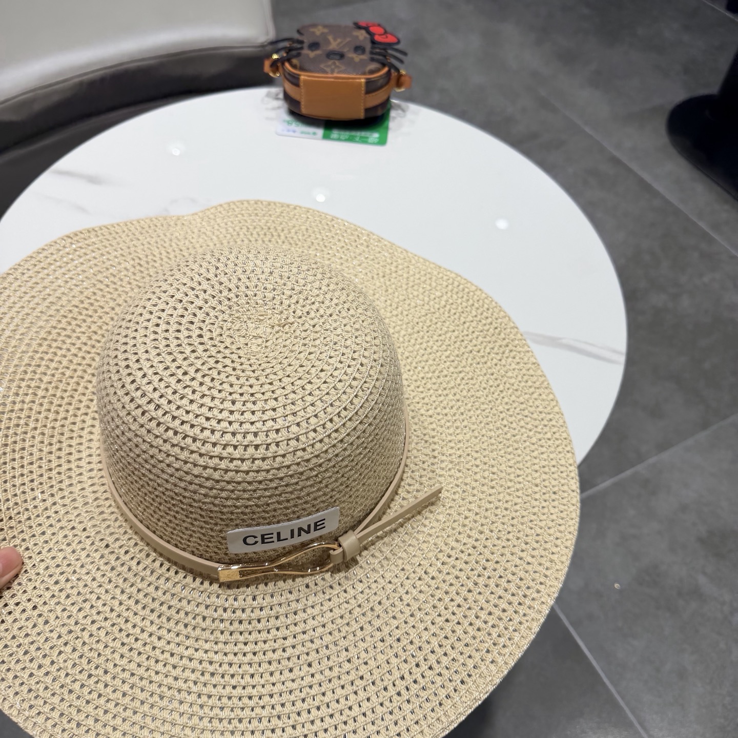 Celine赛琳新款草帽，头围57cm