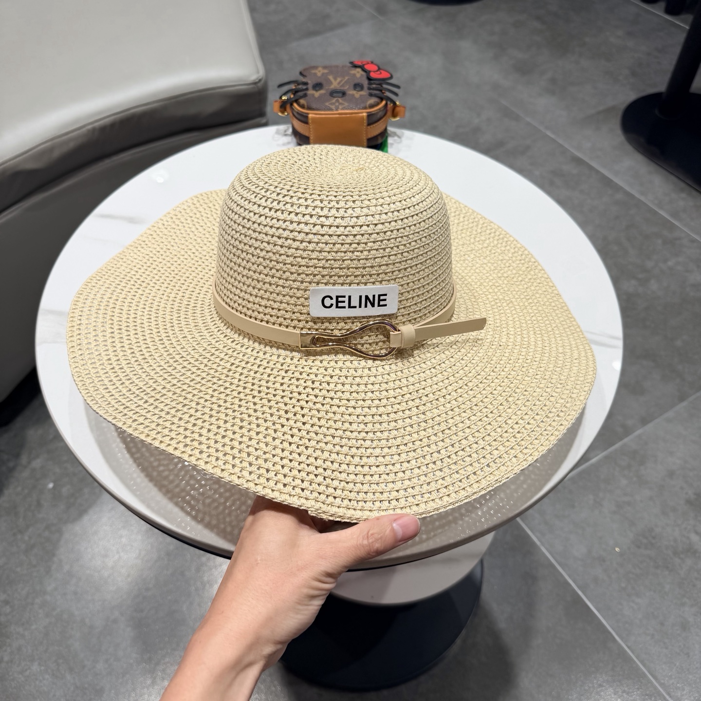 Celine赛琳新款草帽，头围57cm