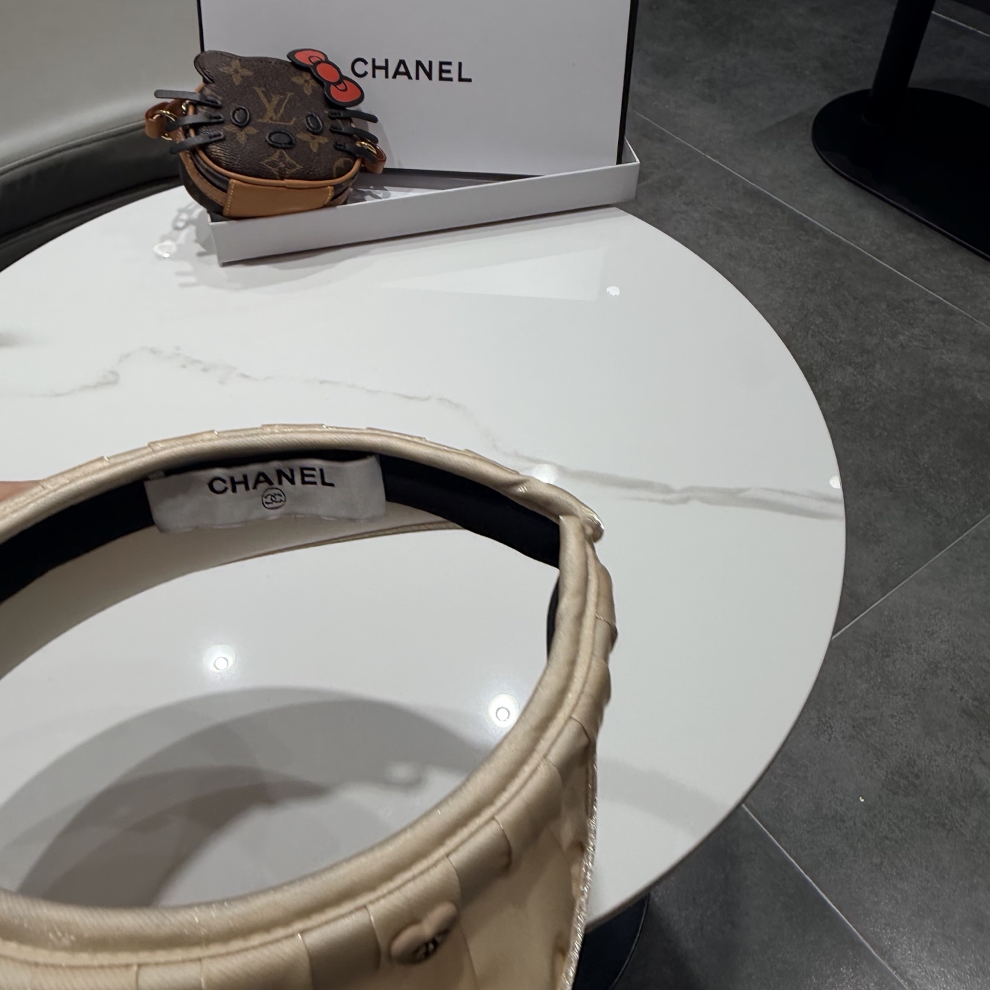 香奈儿chanel发箍防晒空顶帽女夏季遮脸防紫外线宽檐高品质遮阳帽贝壳帽太阳帽