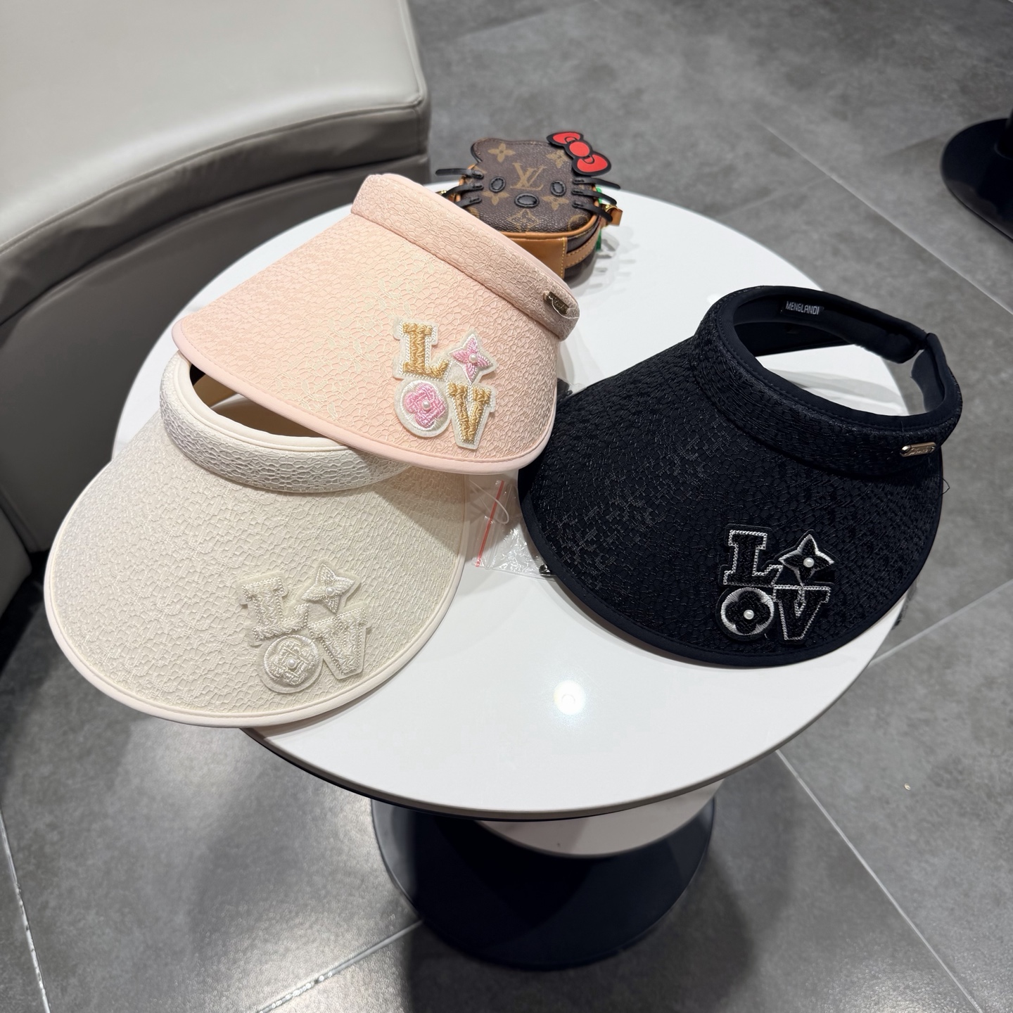 【LV路易威登】2026夏季新款男女款遮阳帽空顶帽，大牌出货，超方便！好搭！出街必备