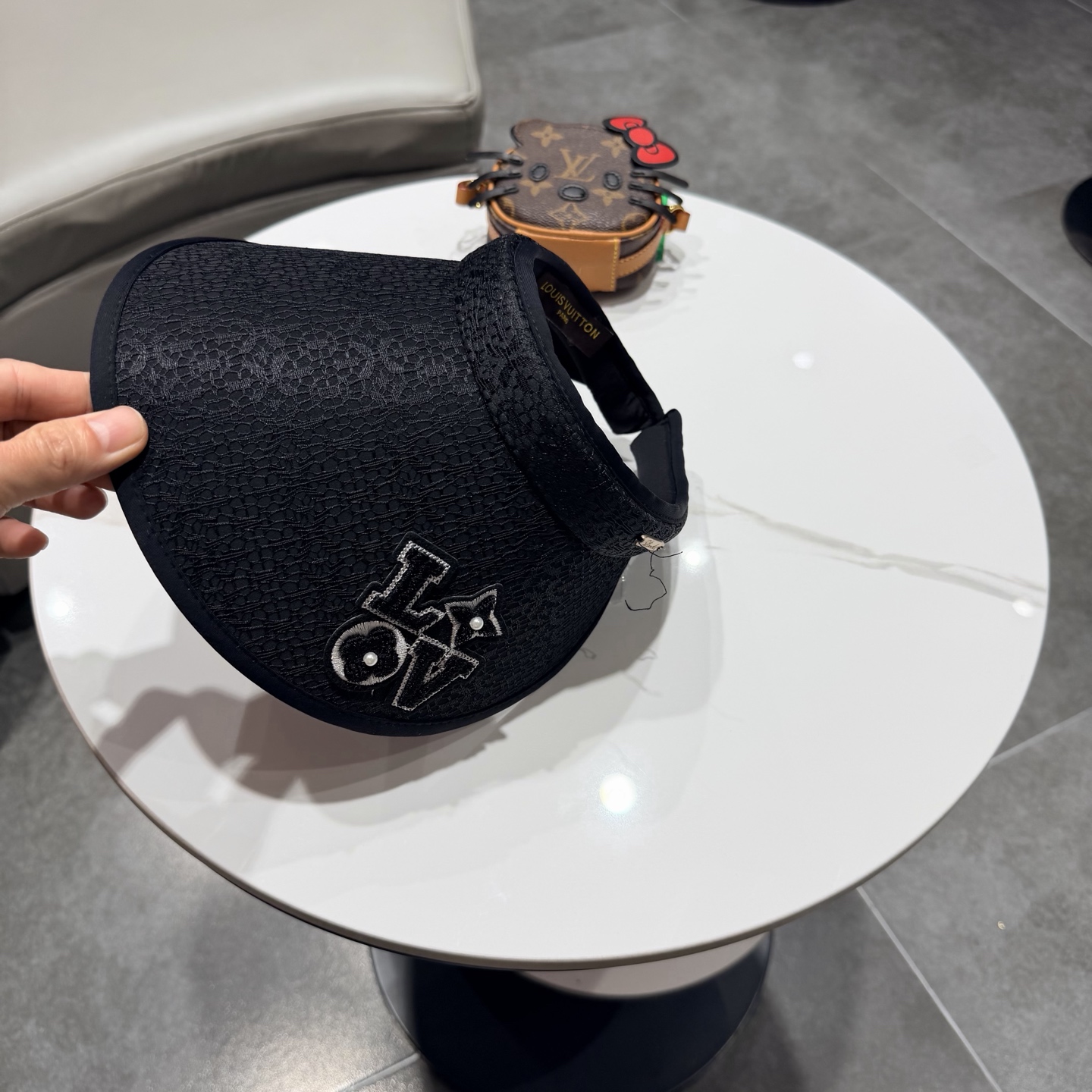 【LV路易威登】2026夏季新款男女款遮阳帽空顶帽，大牌出货，超方便！好搭！出街必备