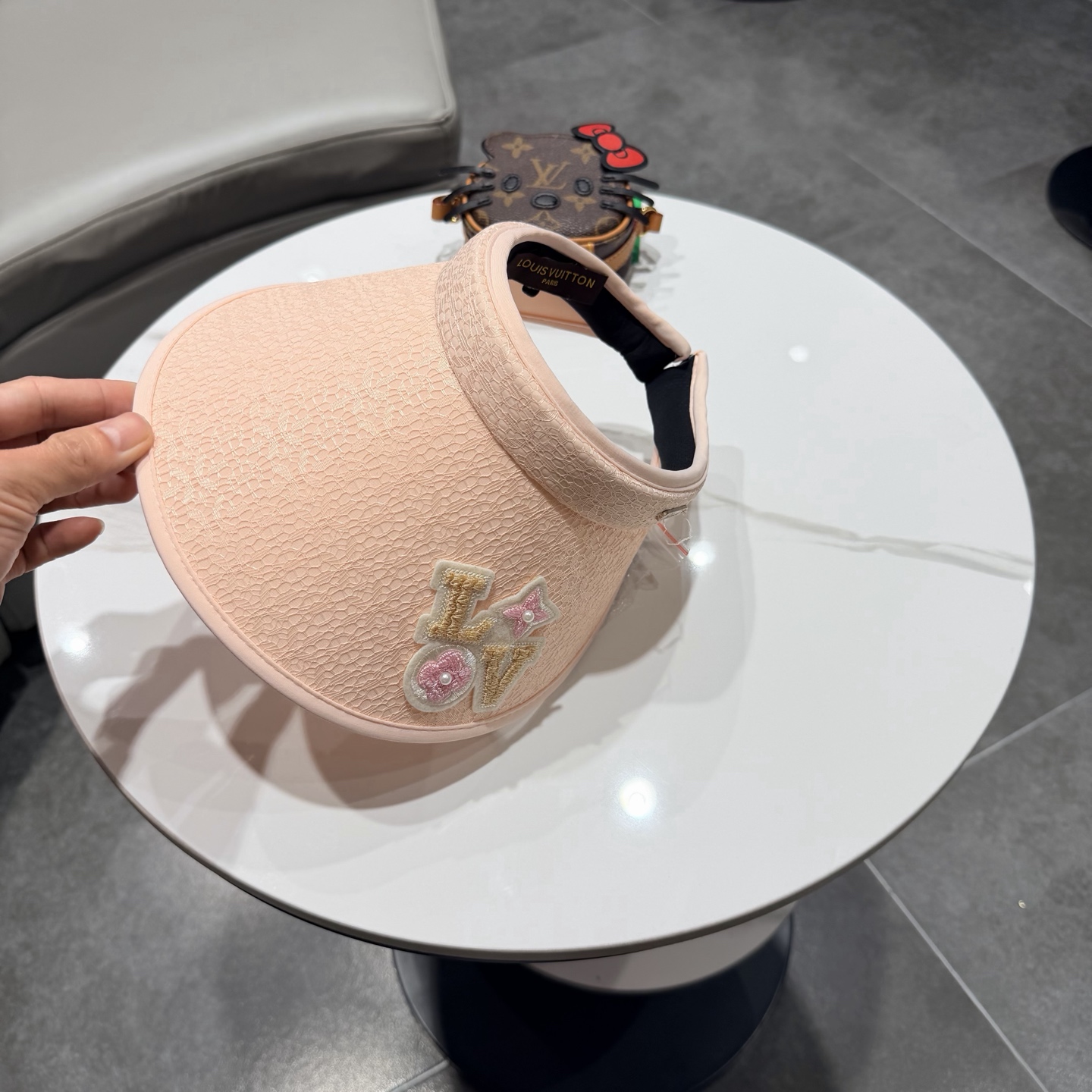 【LV路易威登】2026夏季新款男女款遮阳帽空顶帽，大牌出货，超方便！好搭！出街必备