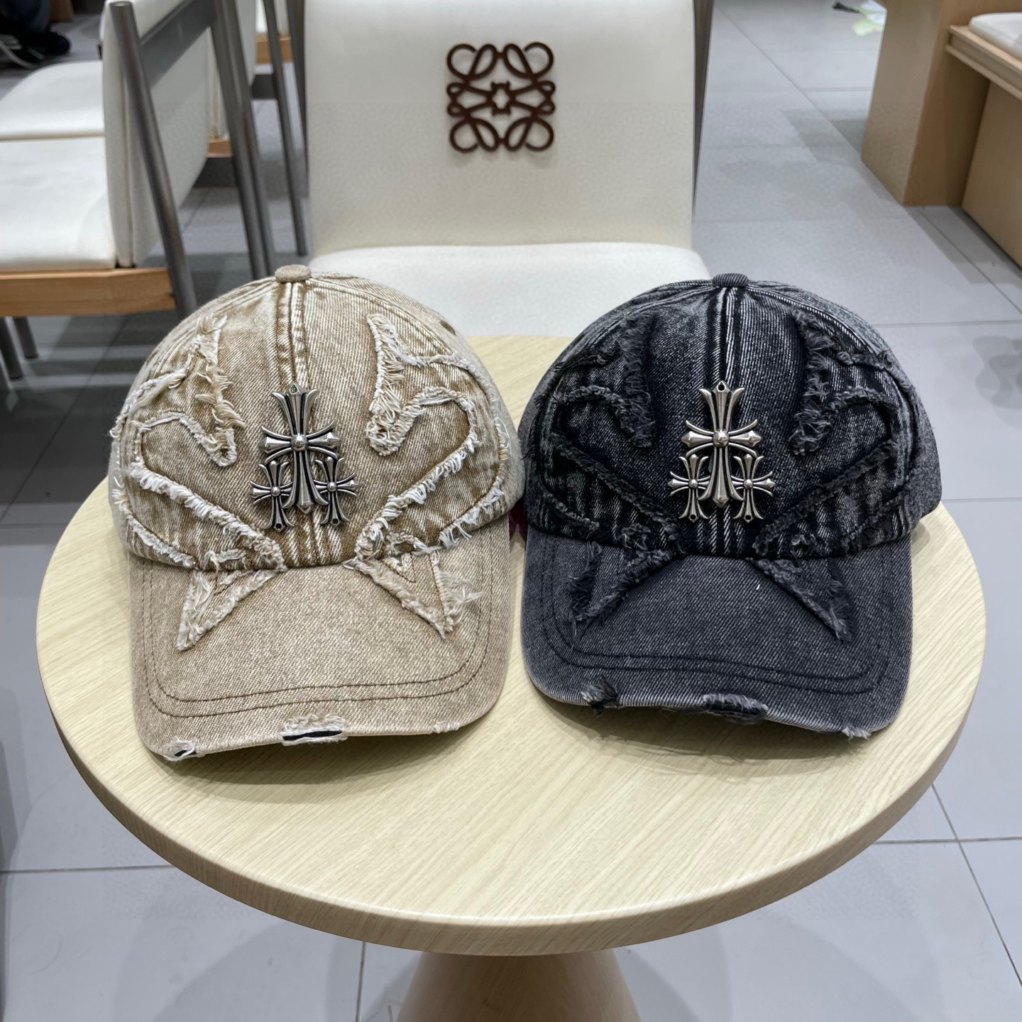 克罗心～新款棒球帽新科技面料，牛仔棒球帽轻薄透气，夏季首选棒球帽韩版色调，好看！