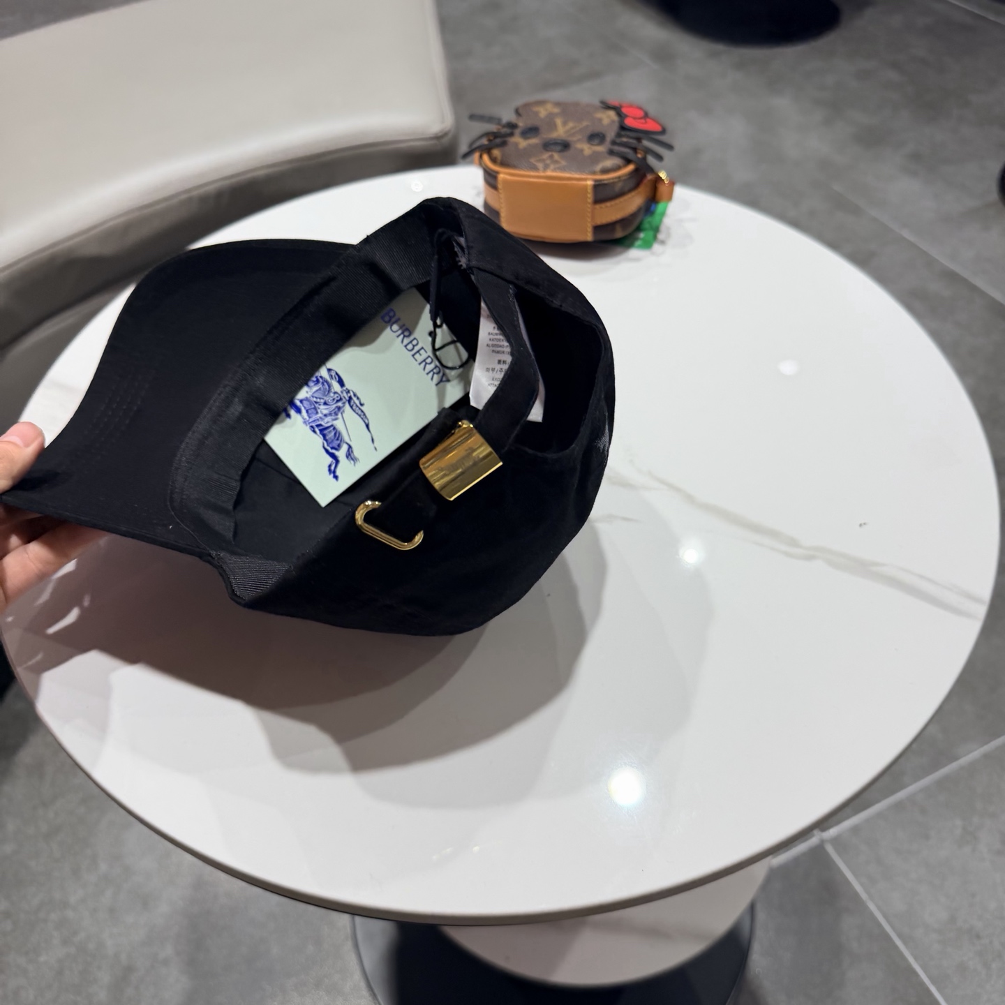 巴宝莉BURBERRY官网同步上线 韩版新款英伦风定制款1:1原单品质 男女通用棒球帽 美邦工艺 高版品