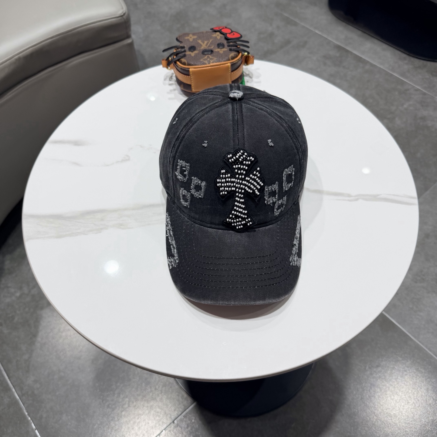Chrome hearts 克罗心 新款十字架 高品质棒球帽，高端定制版！网红时尚博主同款！墙裂推荐！质