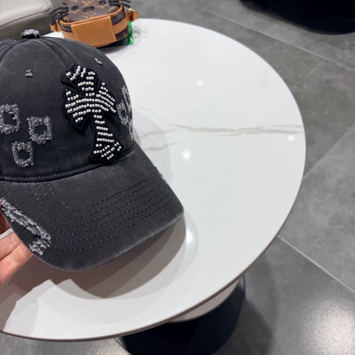 Chrome hearts 克罗心 新款十字架 高品质棒球帽，高端定制版！网红时尚博主同款！墙裂推荐！质