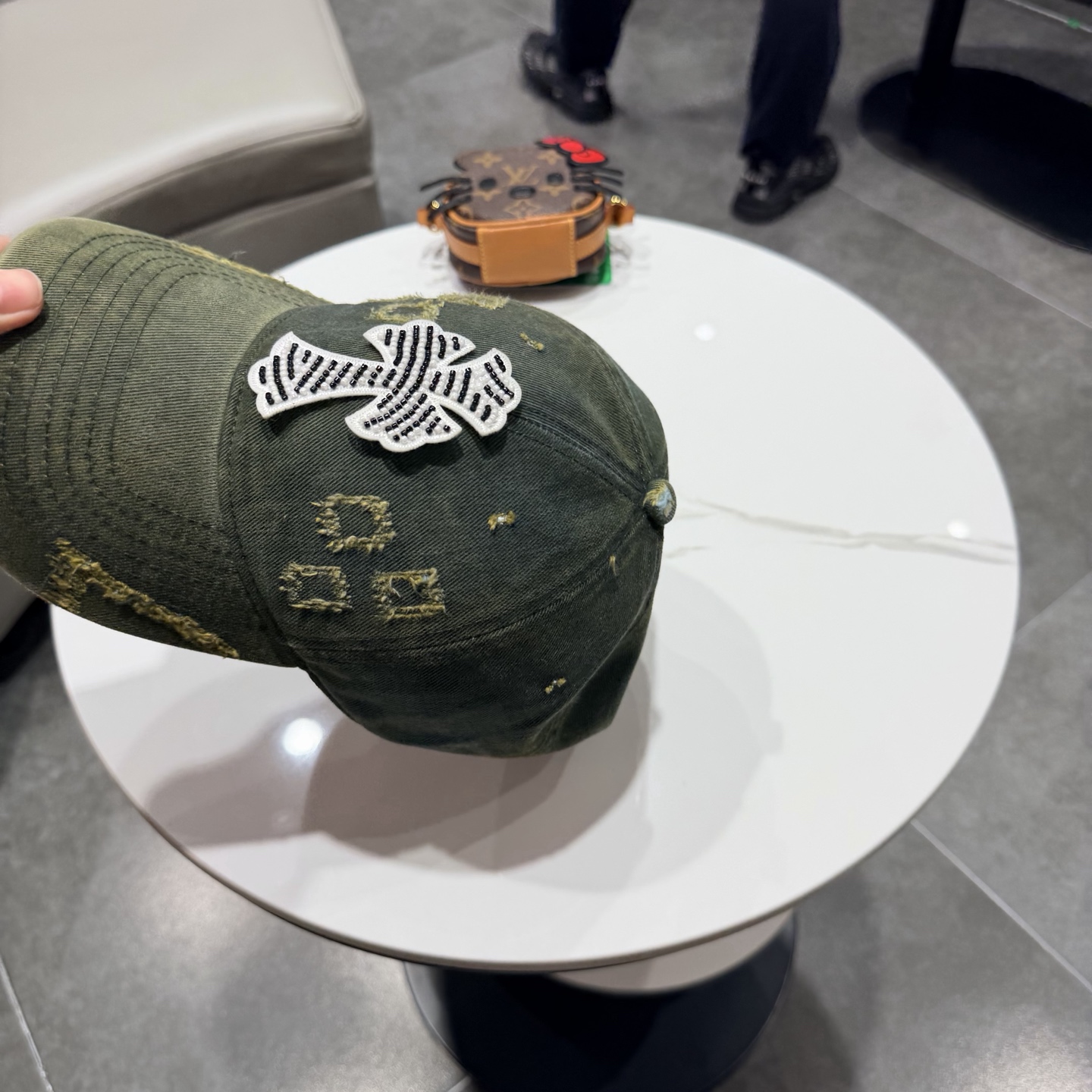 Chrome hearts 克罗心 新款十字架 高品质棒球帽，高端定制版！网红时尚博主同款！墙裂推荐！质