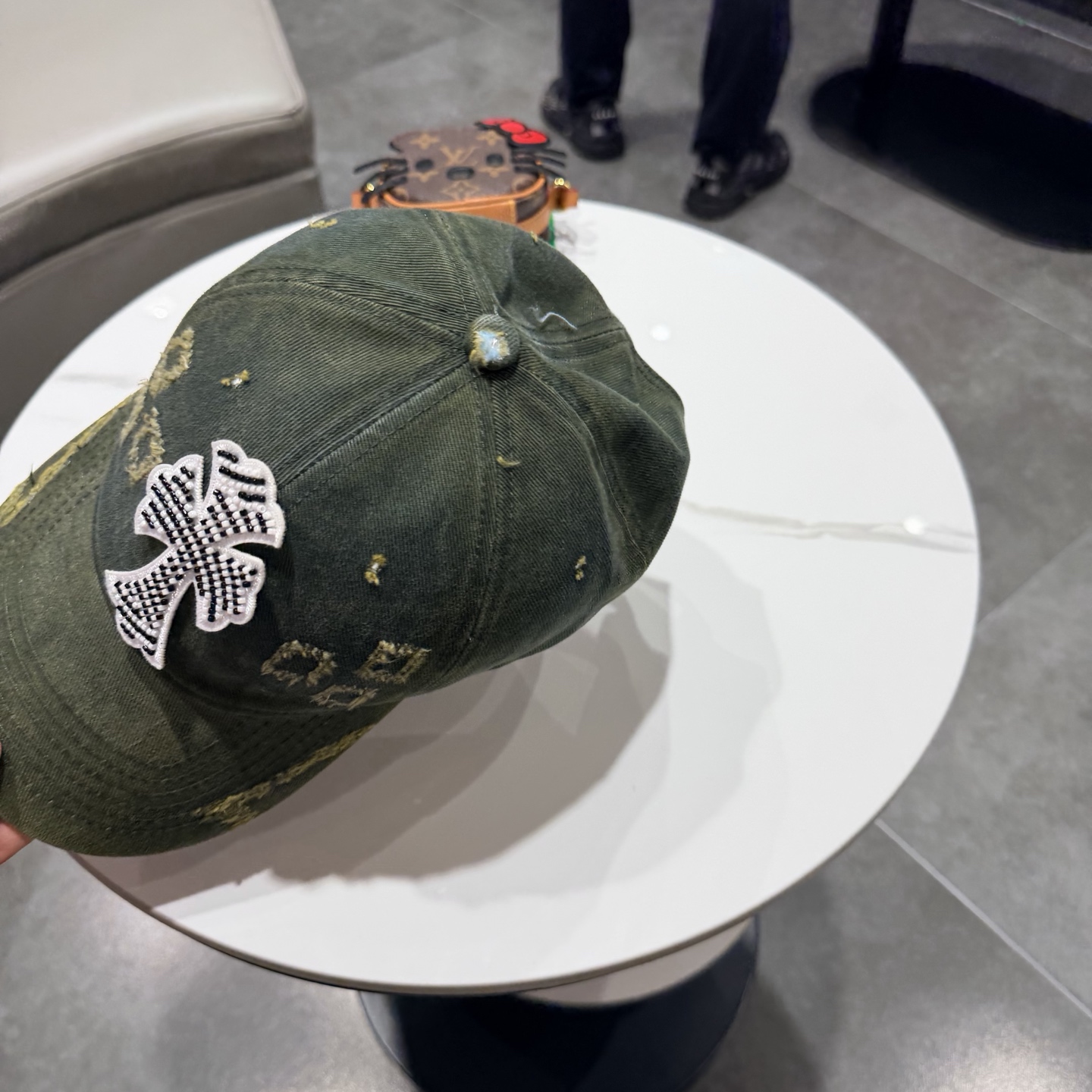 Chrome hearts 克罗心 新款十字架 高品质棒球帽，高端定制版！网红时尚博主同款！墙裂推荐！质