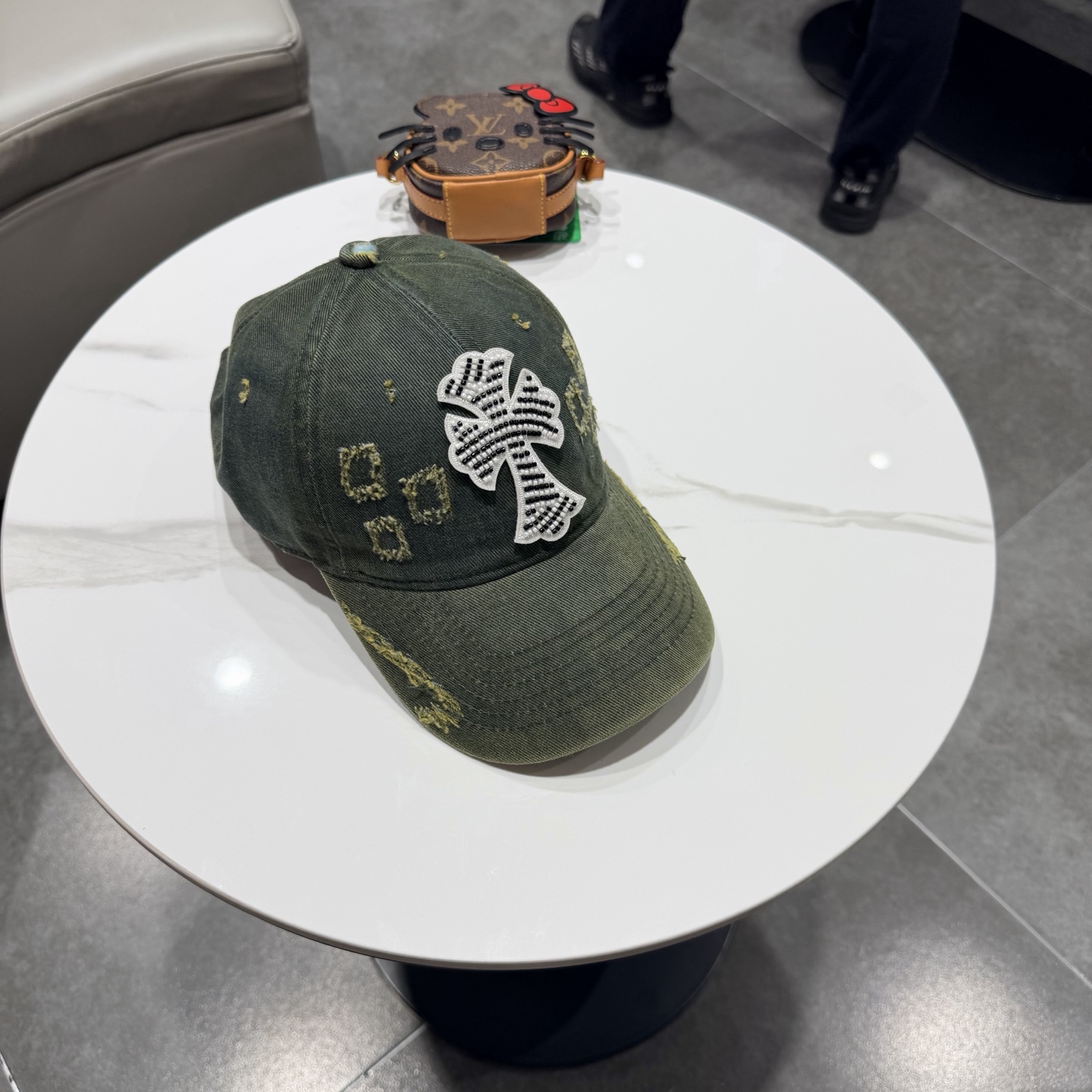 Chrome hearts 克罗心 新款十字架 高品质棒球帽，高端定制版！网红时尚博主同款！墙裂推荐！质