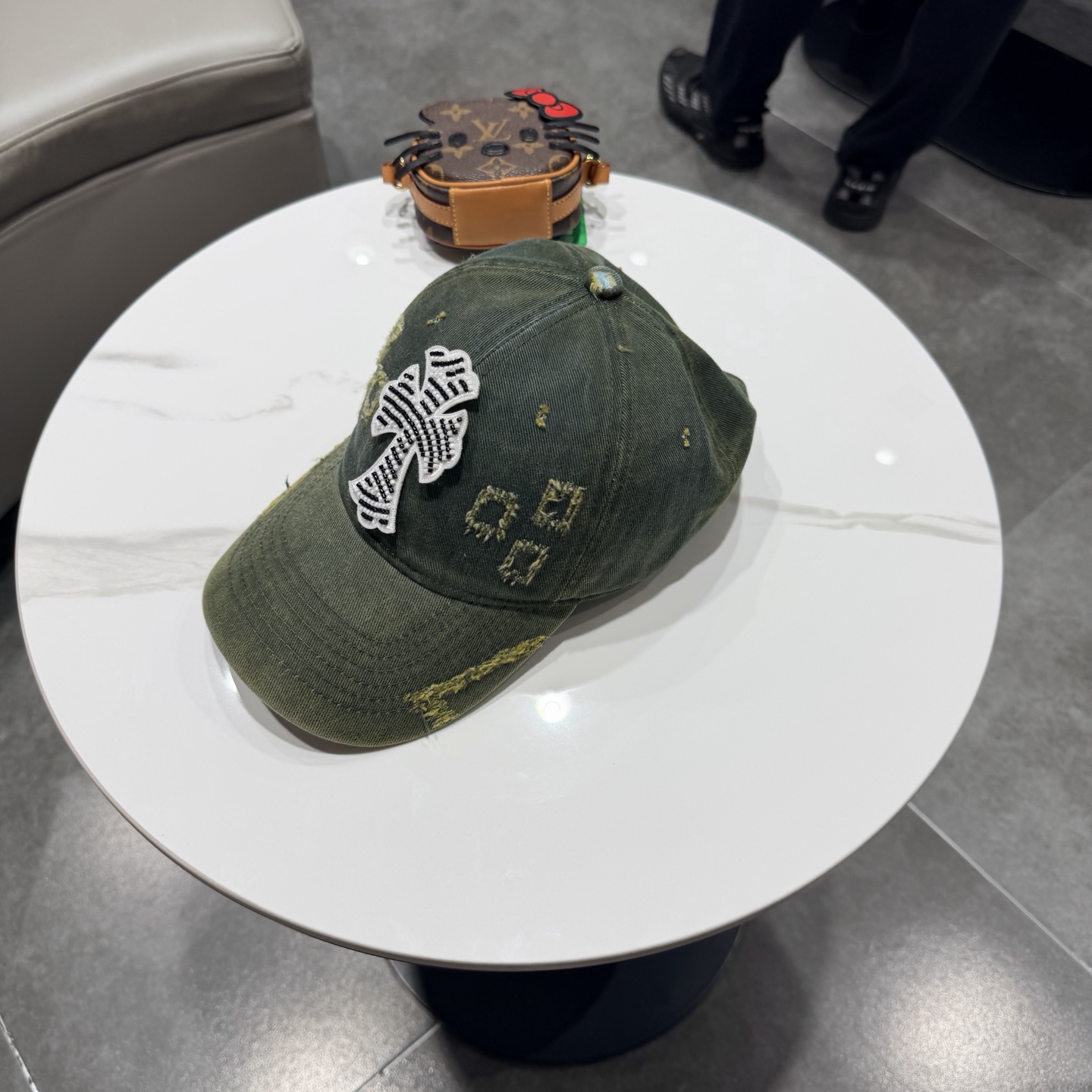 Chrome hearts 克罗心 新款十字架 高品质棒球帽，高端定制版！网红时尚博主同款！墙裂推荐！质