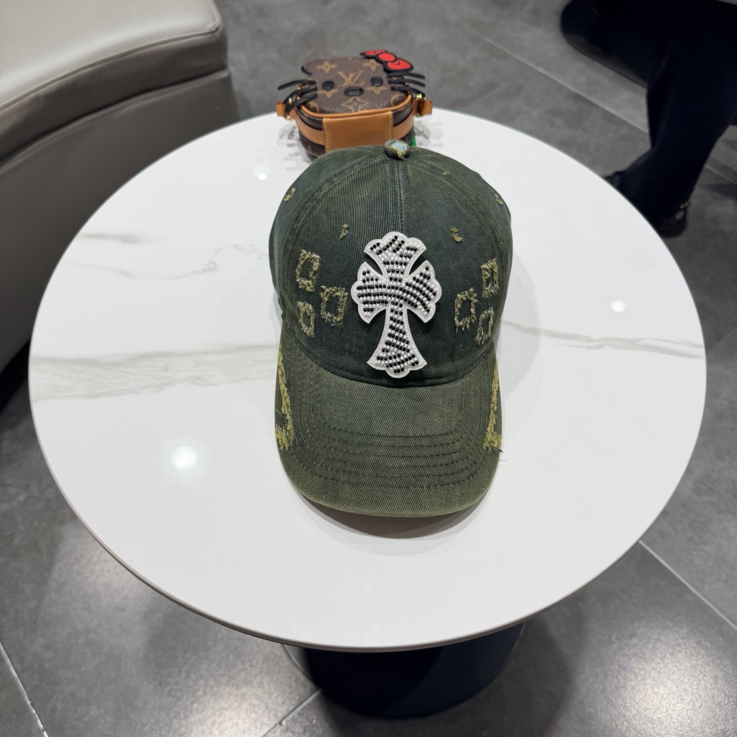 Chrome hearts 克罗心 新款十字架 高品质棒球帽，高端定制版！网红时尚博主同款！墙裂推荐！质