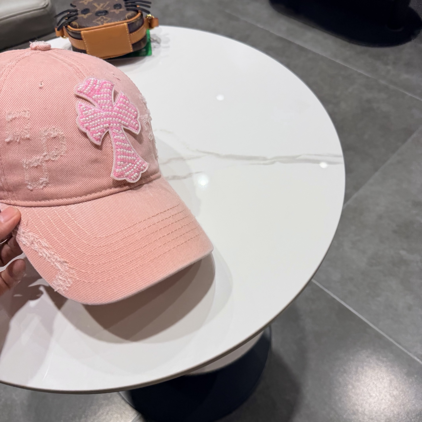 Chrome hearts 克罗心 新款十字架 高品质棒球帽，高端定制版！网红时尚博主同款！墙裂推荐！质