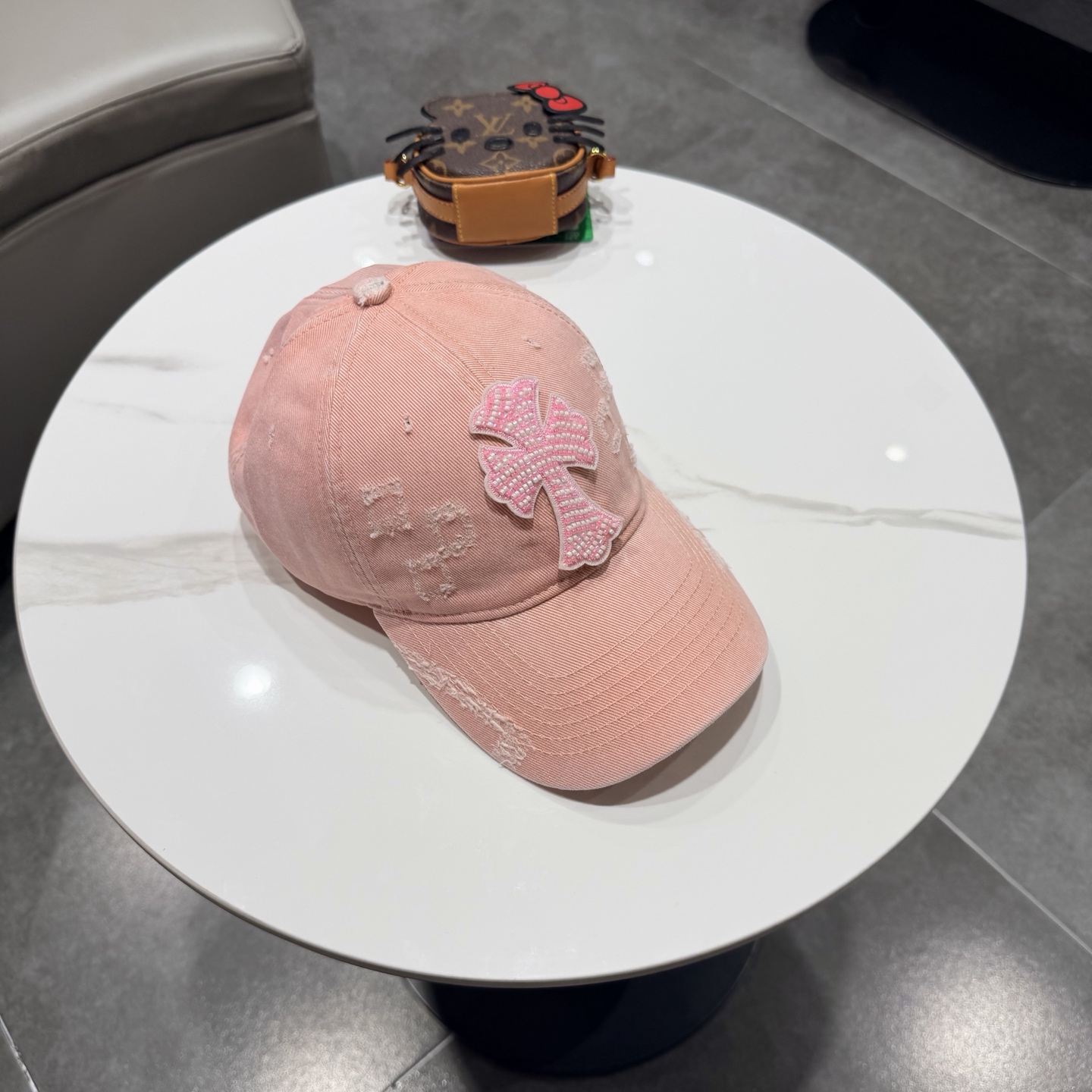 Chrome hearts 克罗心 新款十字架 高品质棒球帽，高端定制版！网红时尚博主同款！墙裂推荐！质