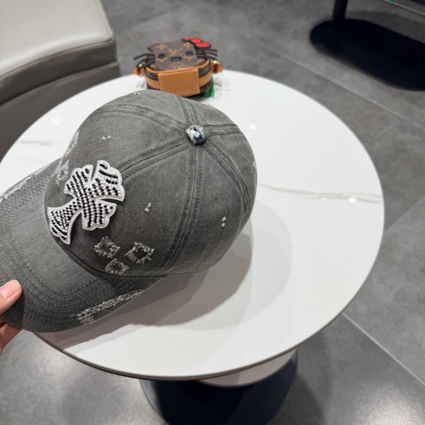 Chrome hearts 克罗心 新款十字架 高品质棒球帽，高端定制版！网红时尚博主同款！墙裂推荐！质