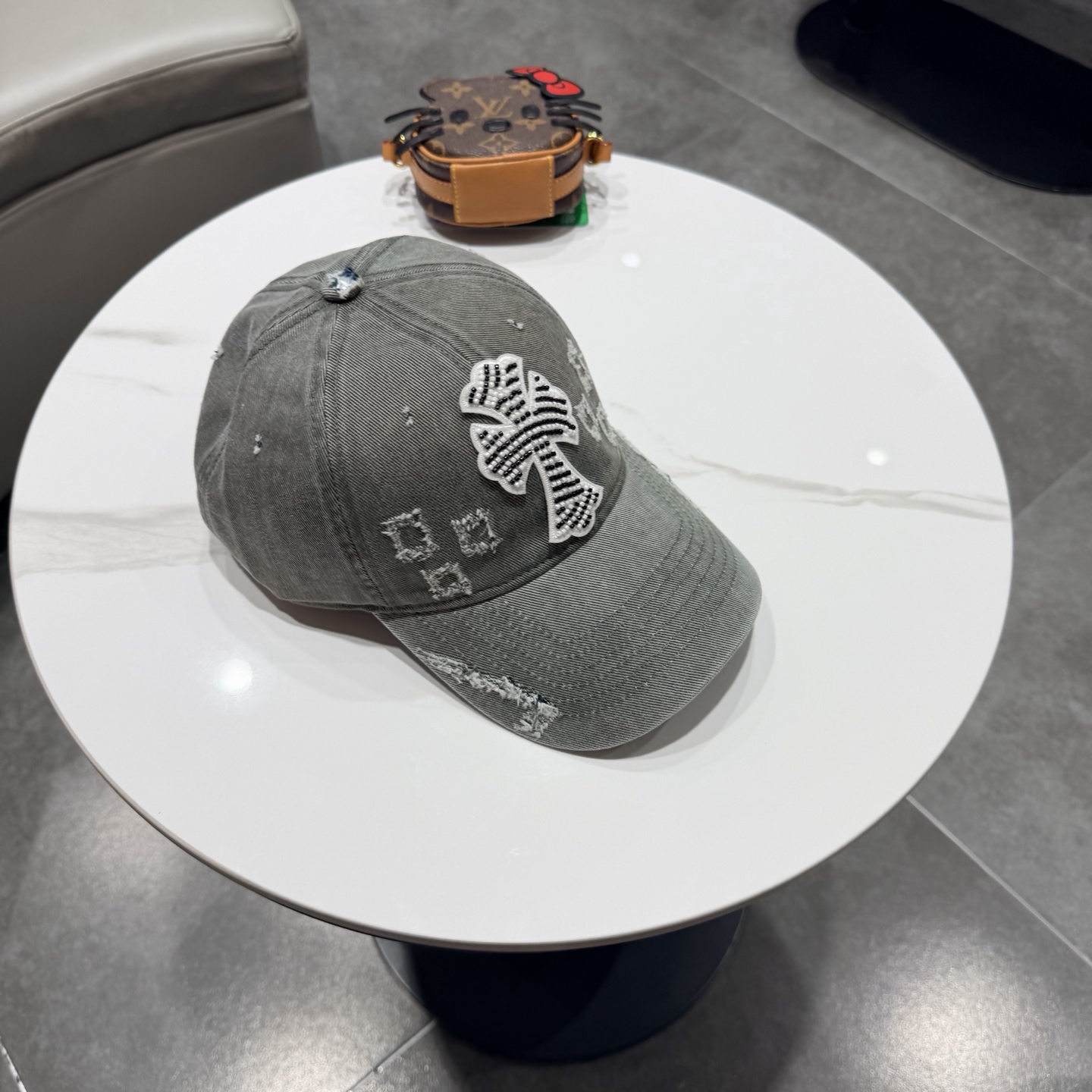 Chrome hearts 克罗心 新款十字架 高品质棒球帽，高端定制版！网红时尚博主同款！墙裂推荐！质