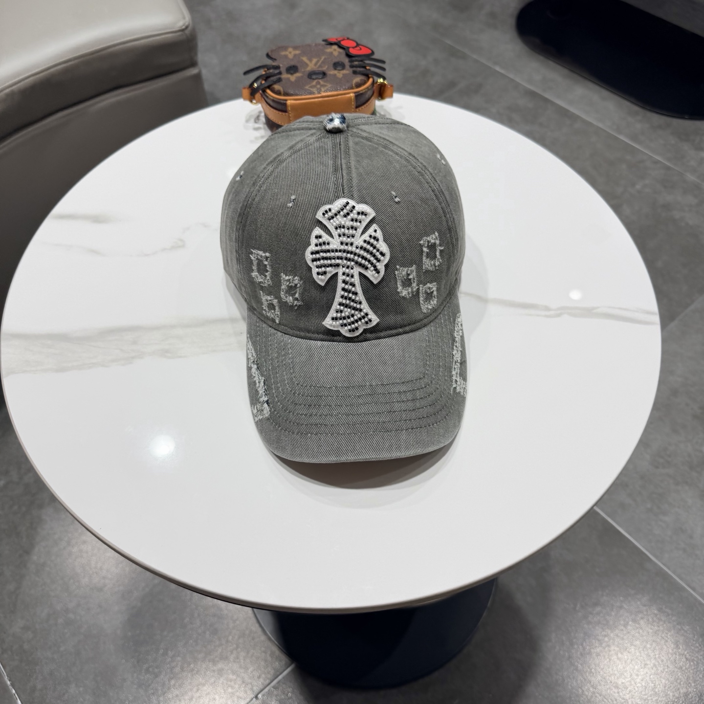 Chrome hearts 克罗心 新款十字架 高品质棒球帽，高端定制版！网红时尚博主同款！墙裂推荐！质