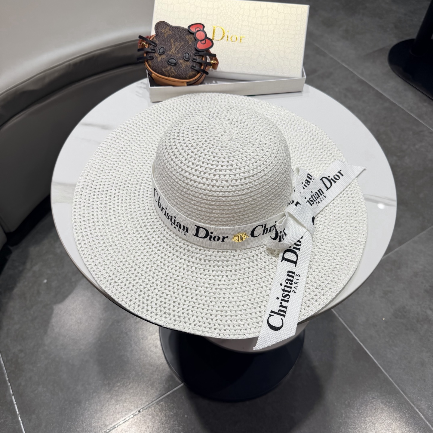 Dior迪奥新款草帽 头围57cm