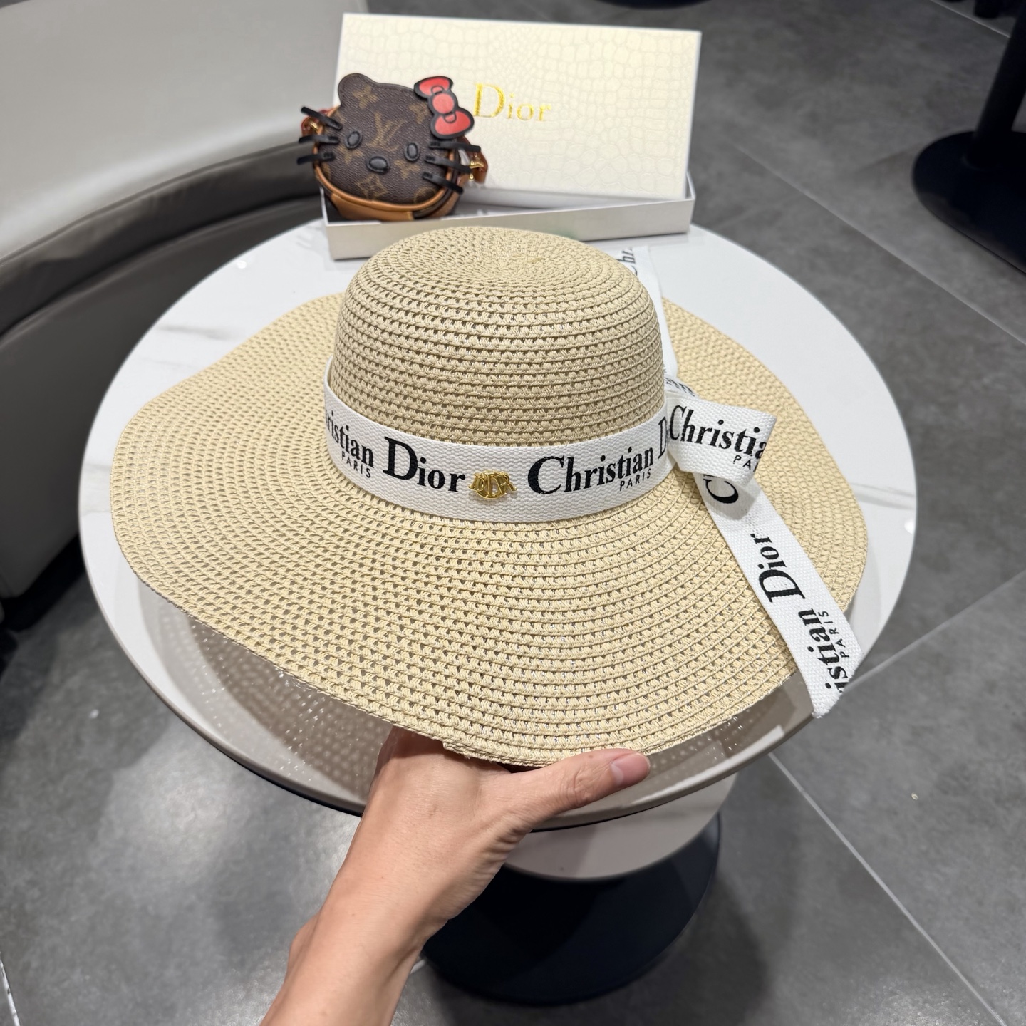 Dior迪奥新款草帽 头围57cm