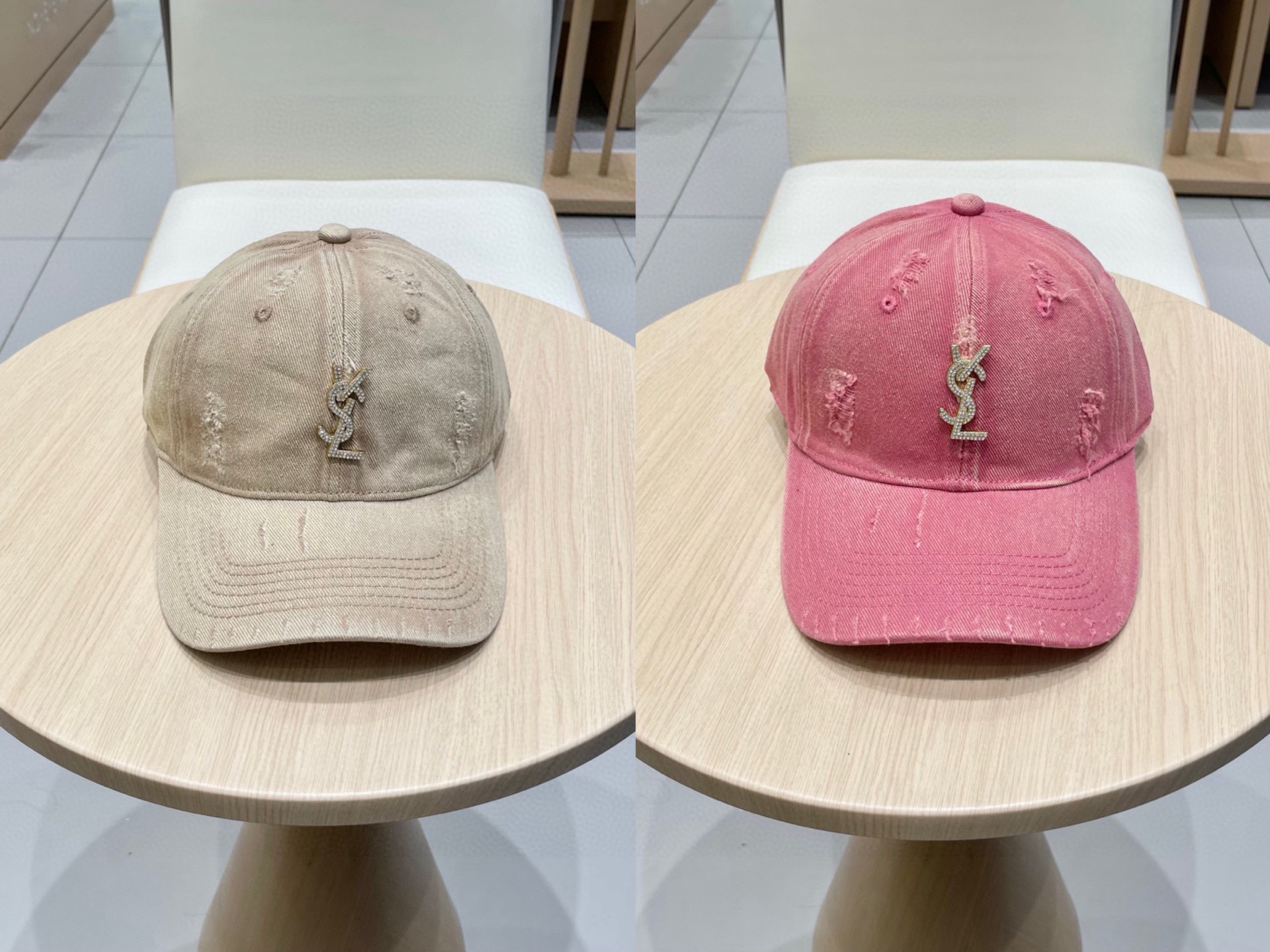 圣罗兰SAINT LAURENT 官网对版棒球帽，请认准高端品质市场唯一细节对版，小红书推荐，时尚百搭，