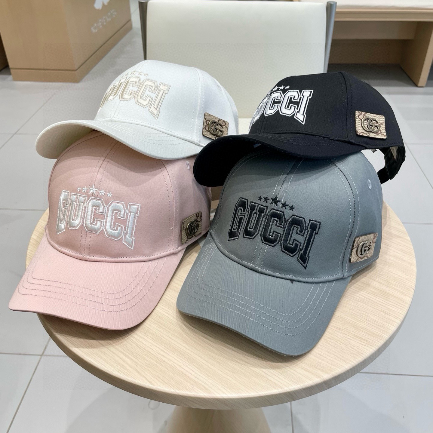 GUCCI古奇2025 棒球帽👒 工艺非常精美 高档大气上档次！低调奢华，方便携带！