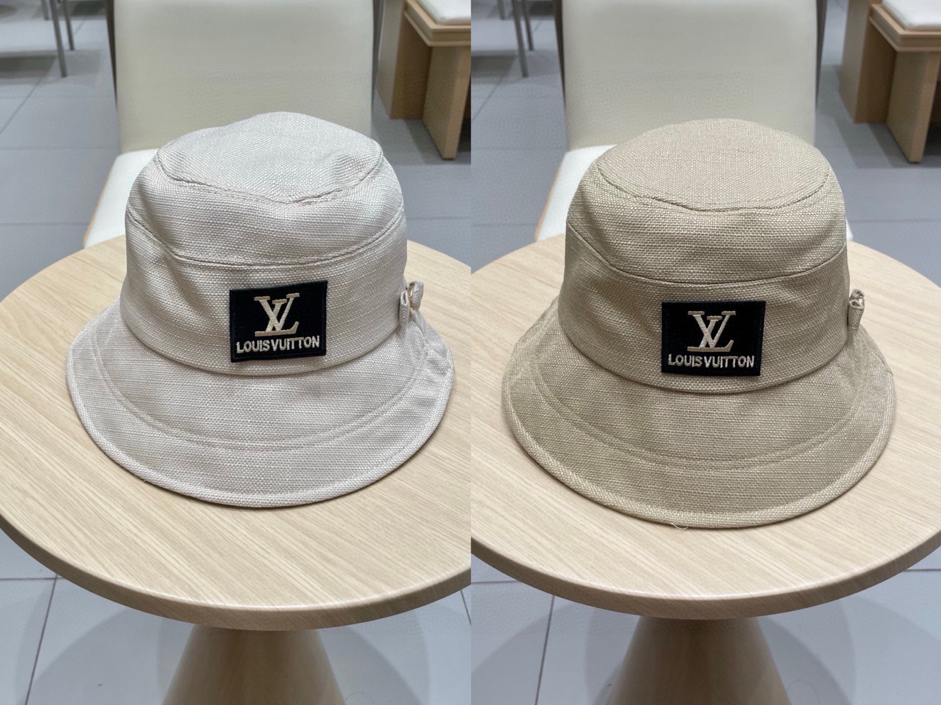 🧢路易威登棒球帽 LouisVuitton😍新款LV法式甜美蕾丝草春夏新款韩版蝴蝶结渔夫帽子女遮阳帽防晒