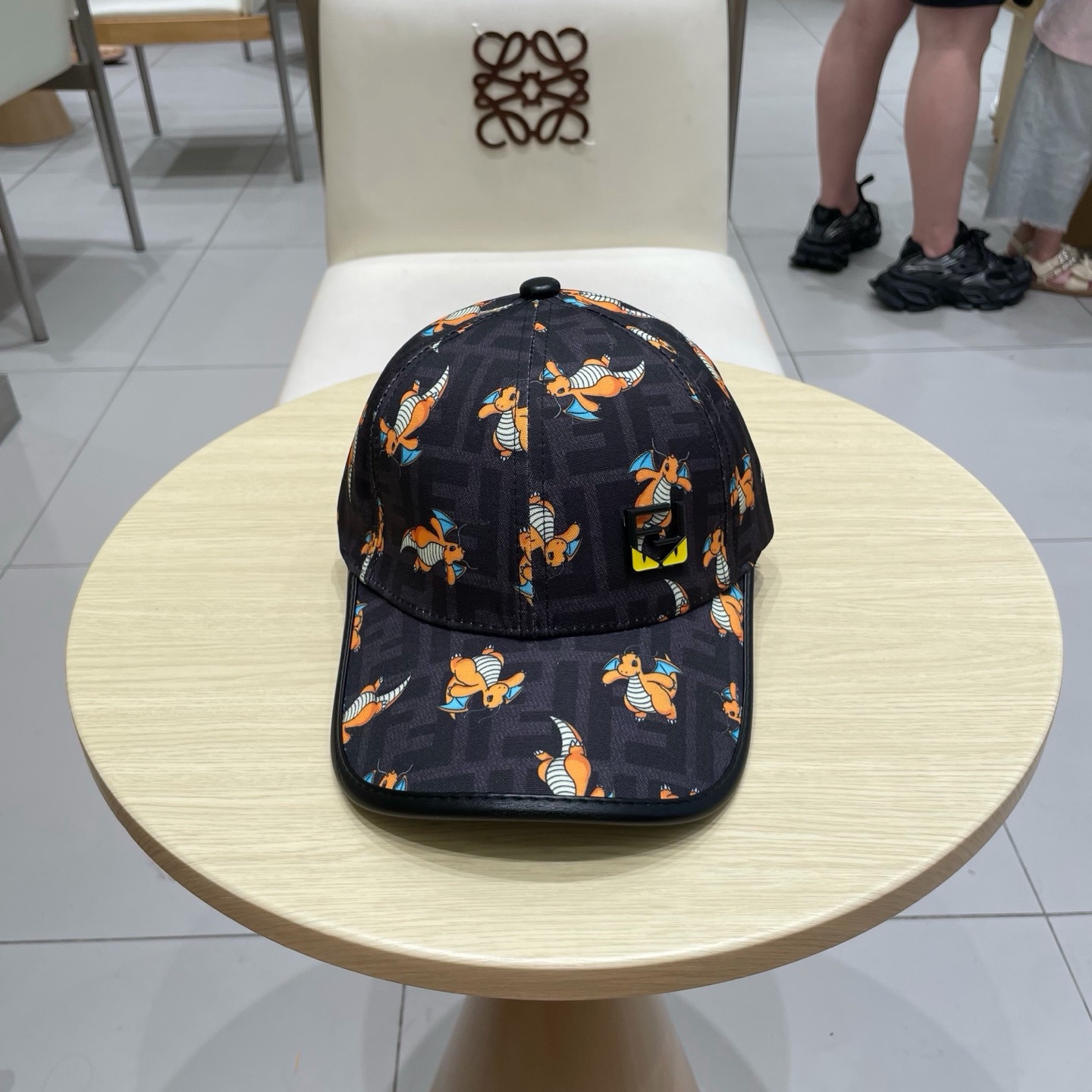 FENDI芬迪 老花系列棒球帽🧢 经典FF中古单品，气质穿搭单品，质量杠杠👍