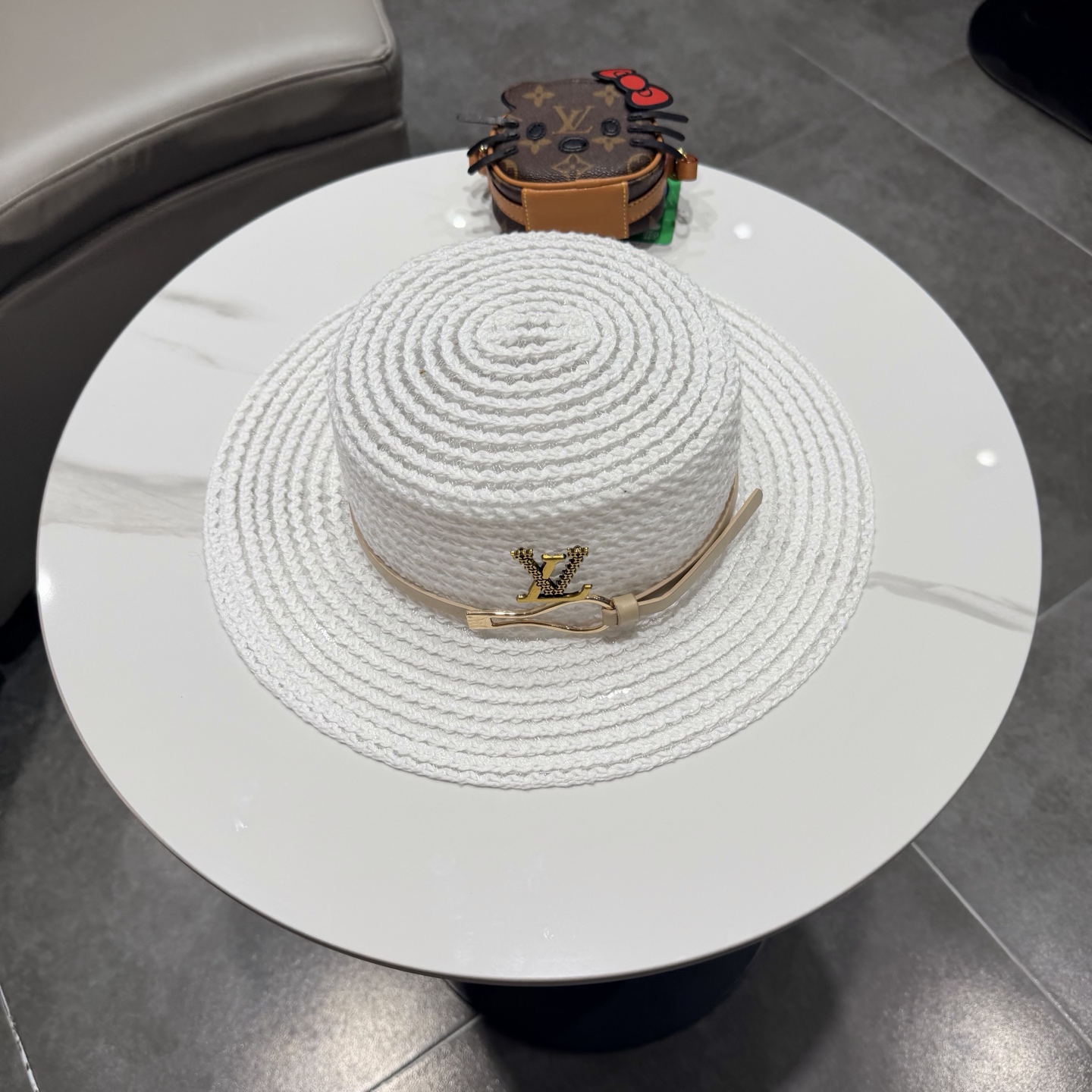 lv新款礼帽，遮阳草帽，头围57cm