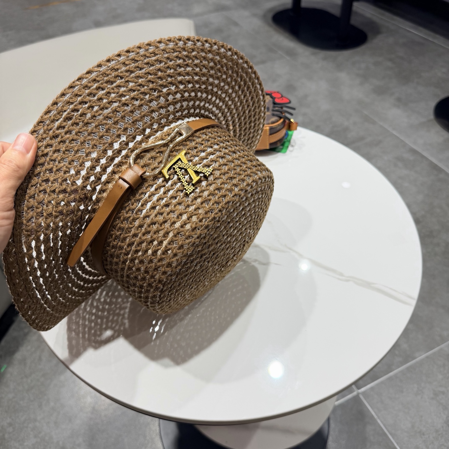 lv新款礼帽，遮阳草帽，头围57cm